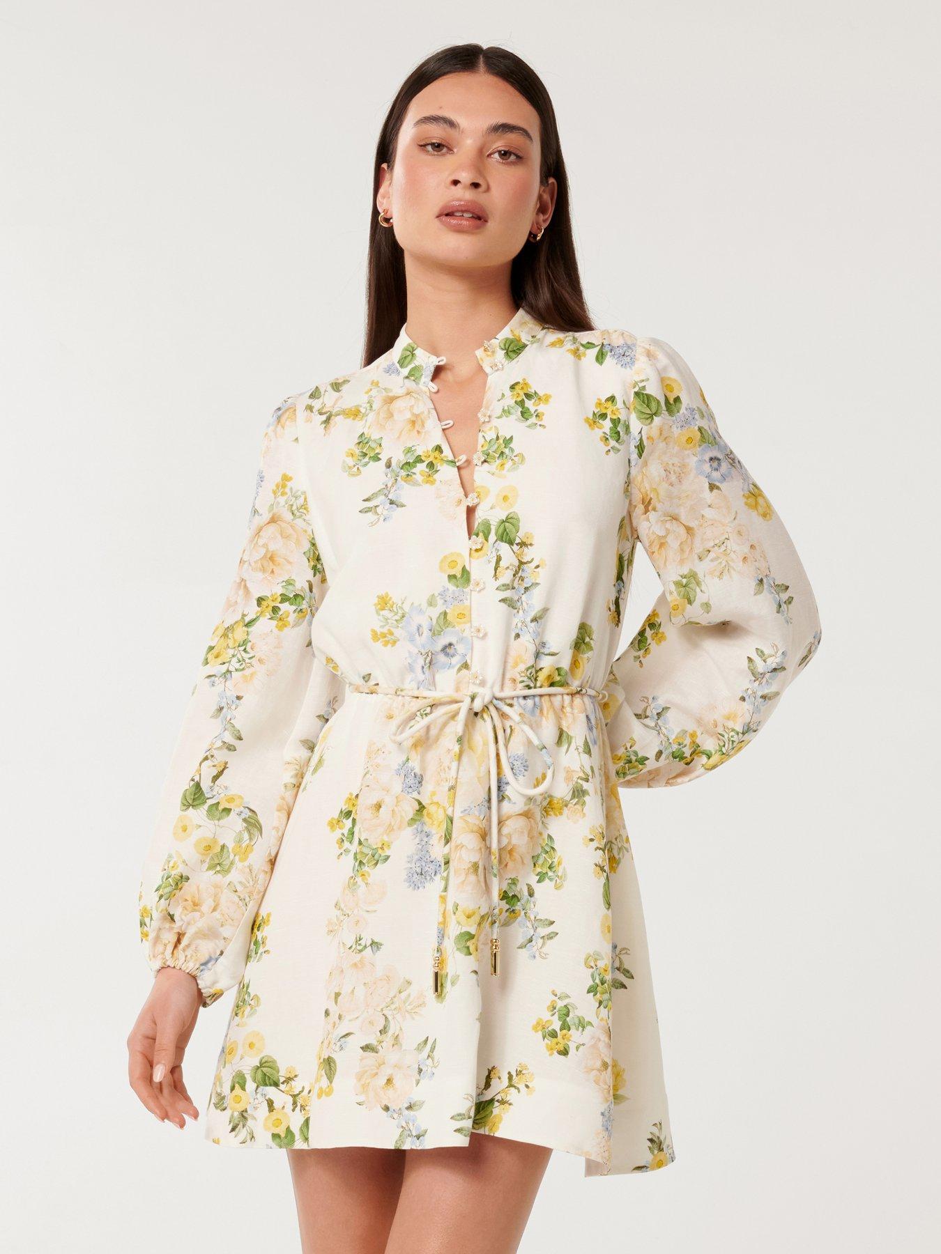 forever-new-annalise-fluted-mini-dress-multi