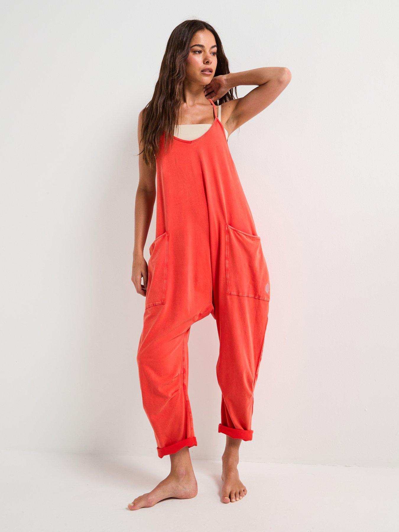 FP Movement Womens Training Hot Shot All-In-One - Red | Littlewoods
