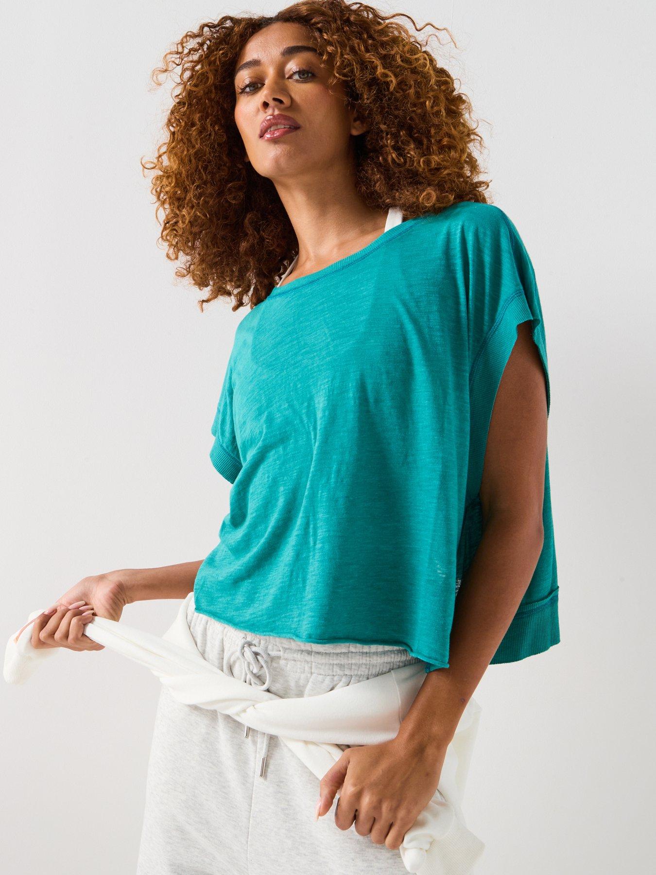 Image 1 of 6 of FP Movement Womens Training My Time Tee - Green