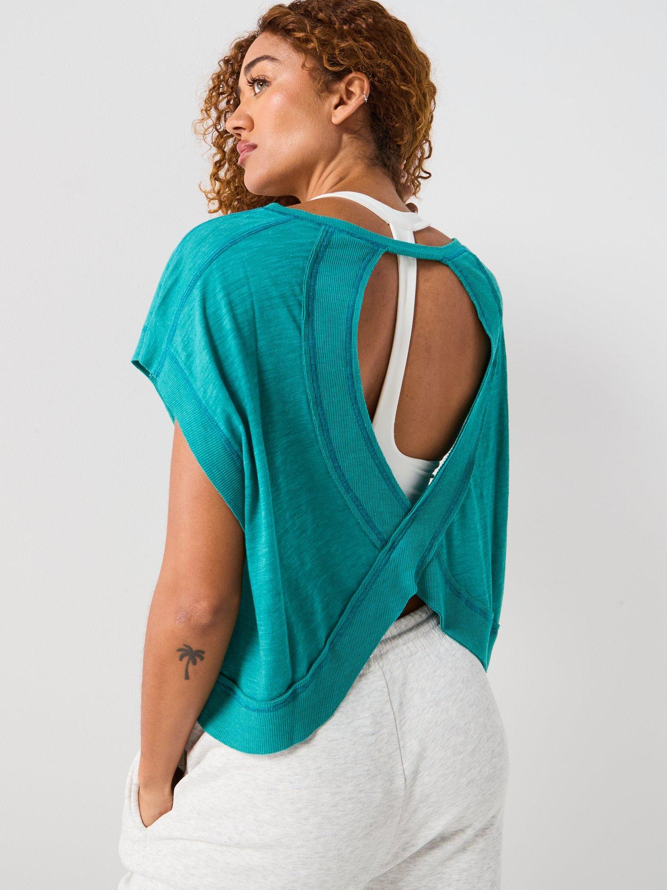Image 2 of 6 of FP Movement Womens Training My Time Tee - Green