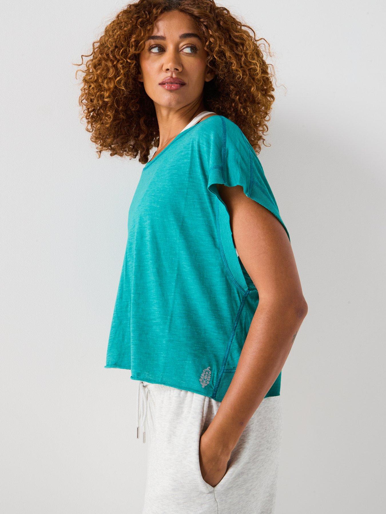 Image 6 of 6 of FP Movement Womens Training My Time Tee - Green