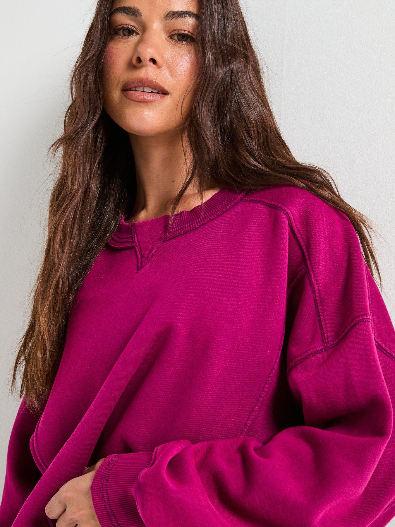 Image 5 of 6 of FP Movement Womens Training Intercept Pullover - Pink