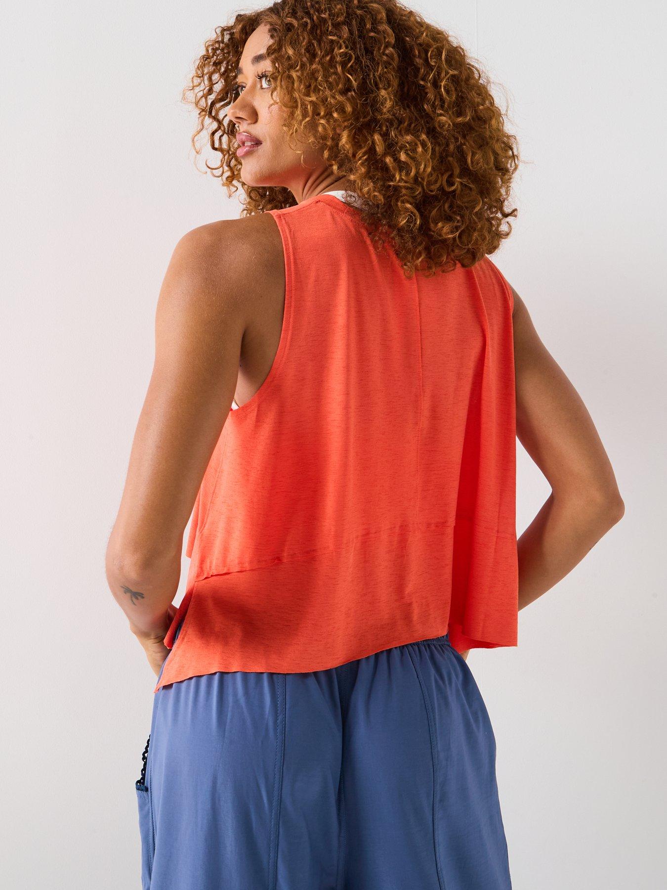 Image 2 of 6 of FP Movement Womens Training Tempo Tank - Red