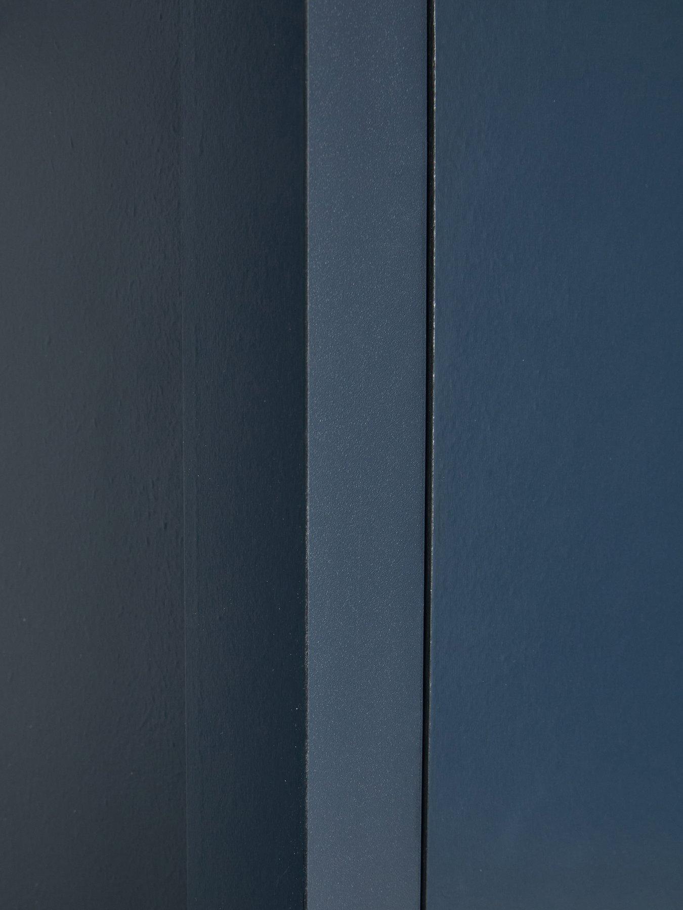  image of very-home-bramford-tall-bathroomnbspcabinet-navy
