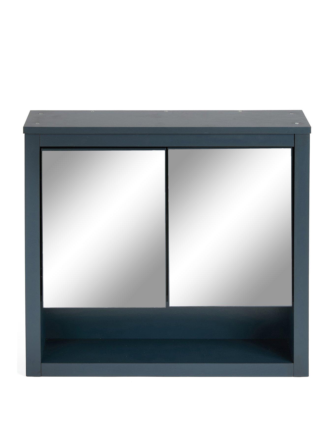 stillFront image of very-home-bramford-mirrored-bathroom-wall-cabinet-navy