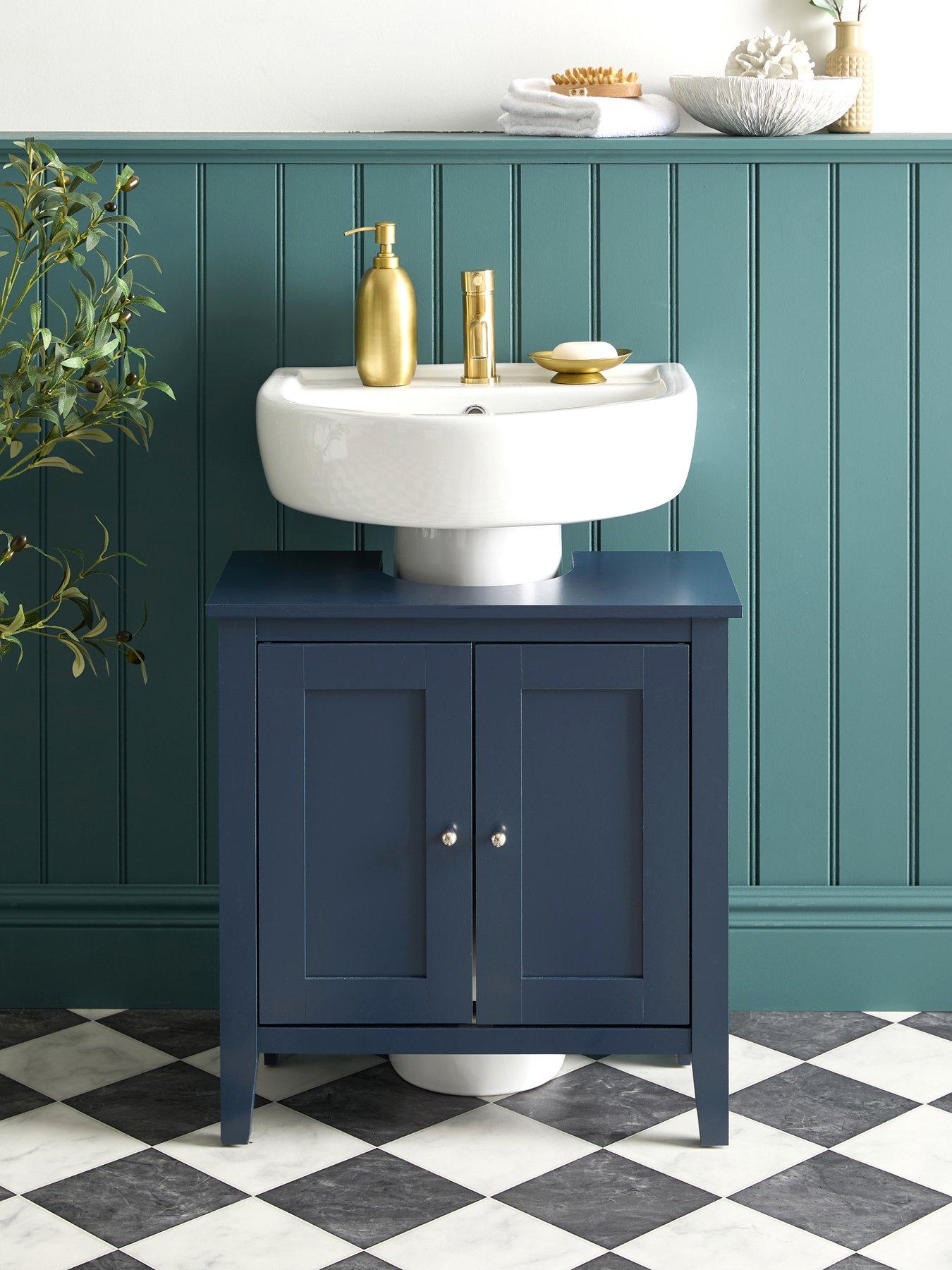 The Very Collection Corrie Under Sink Cabinet - Navy - FSC® Certified
