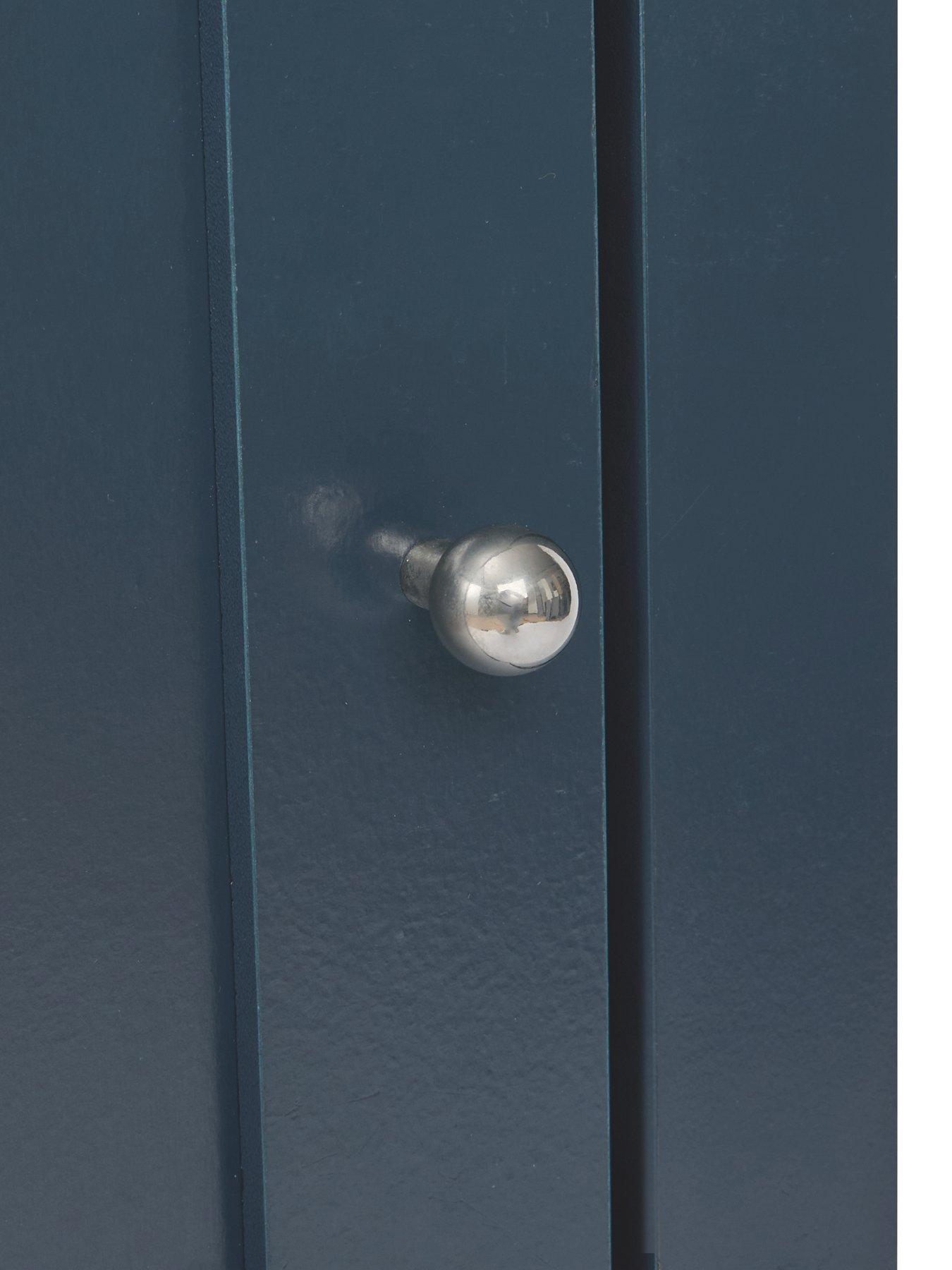  image of very-home-corrie-tall-bathroom-cabinet-navy-fscreg-certified