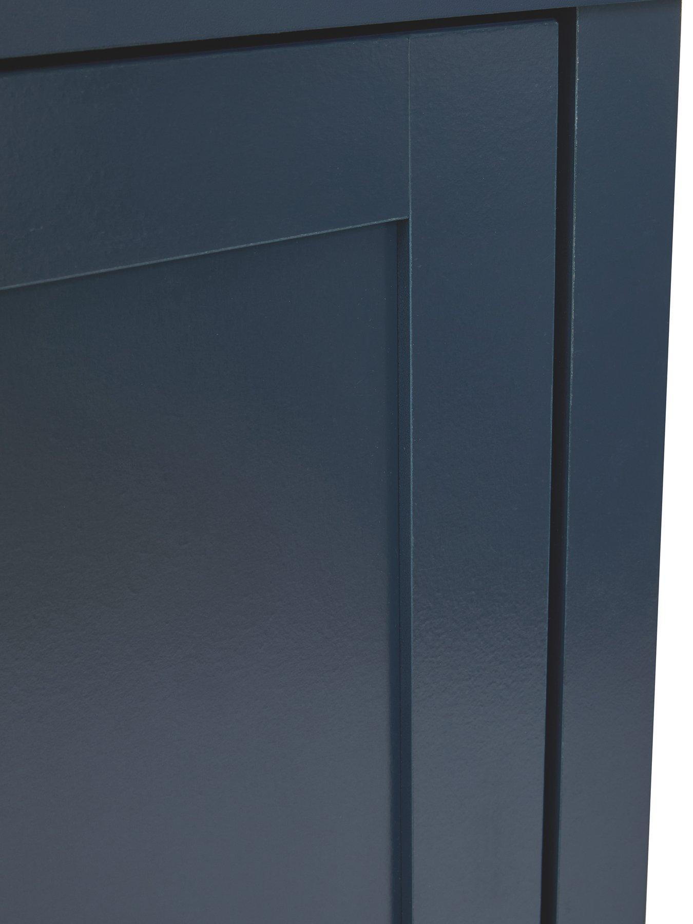  image of very-home-corrie-tall-bathroom-cabinet-navy-fscreg-certified