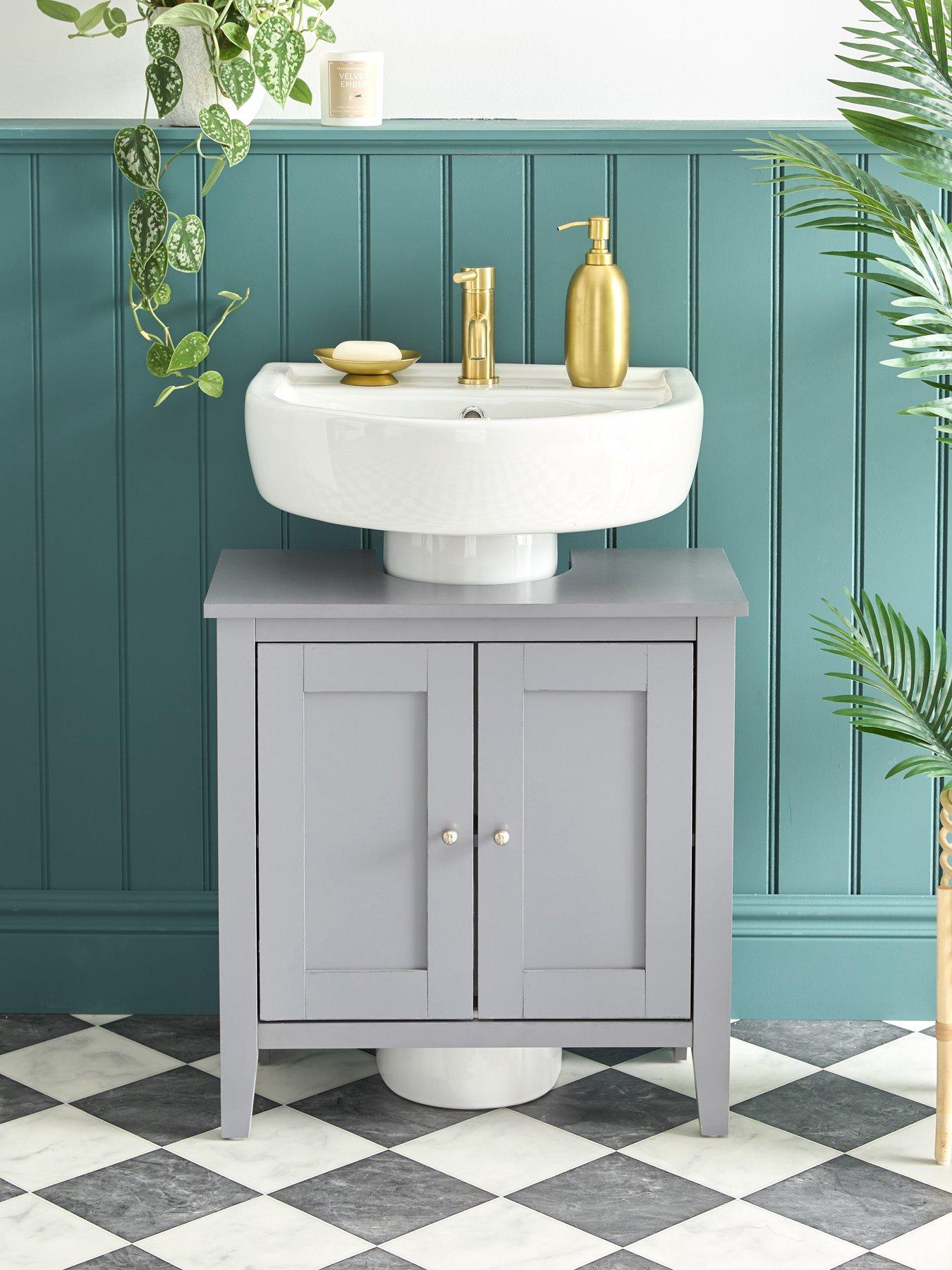 The Very Collection Corrie Under Sink Cabinet - Grey - FSC® Certified