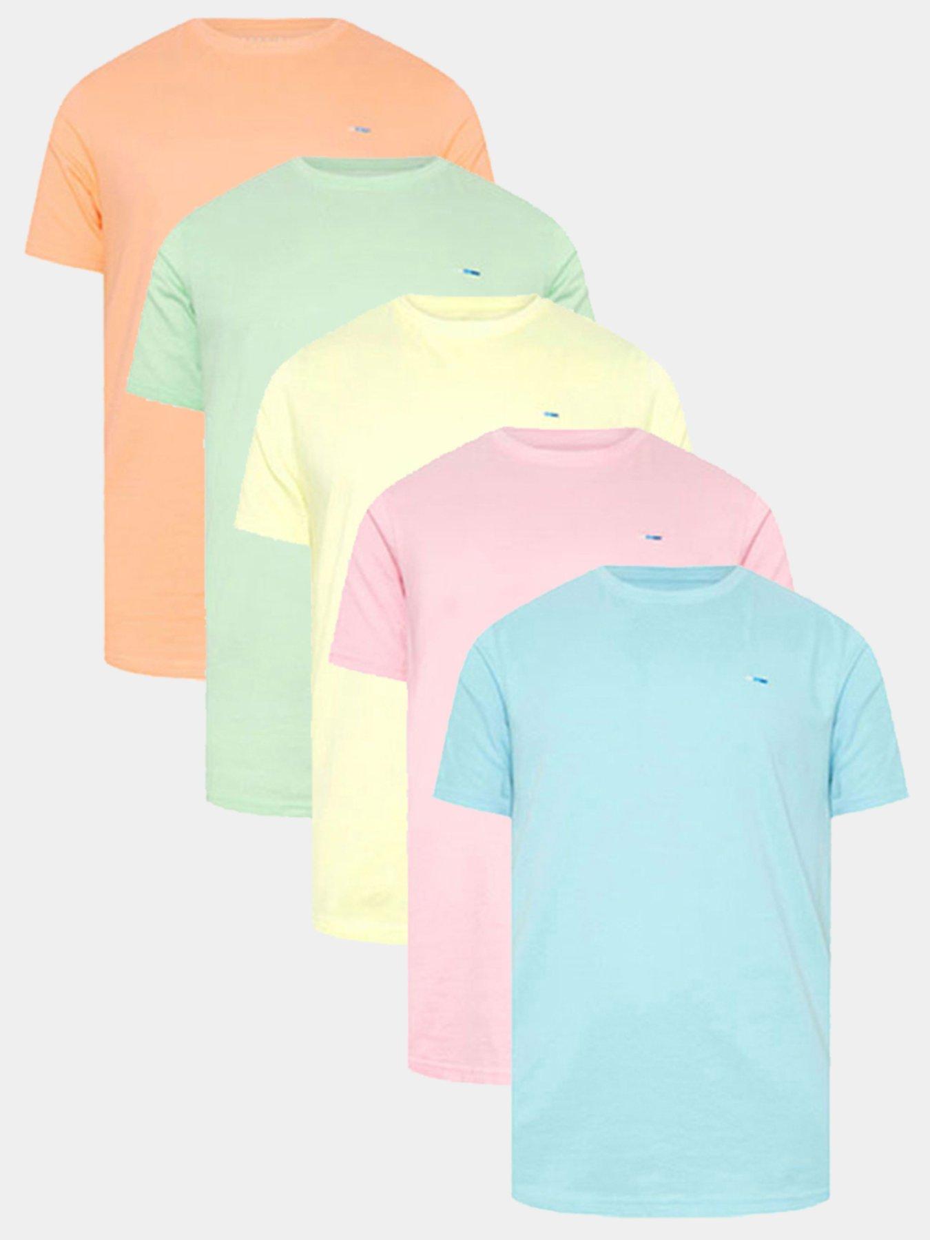 badrhino-5-pack-short-sleeve-t-shirts-blue