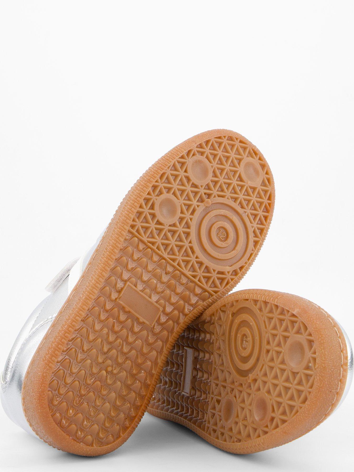  image of the-very-collection-girls-retro-trainer-silver