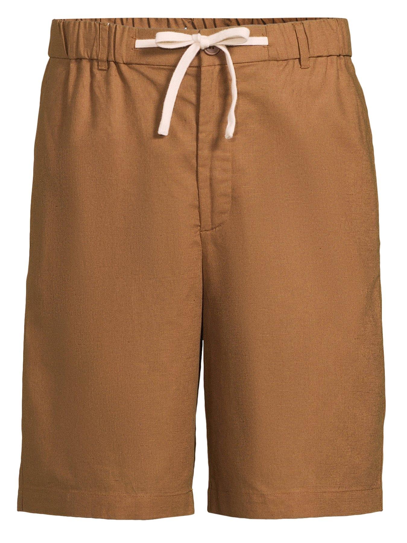  image of mango-cabrera-smart-casual-bermuda-shorts-brown