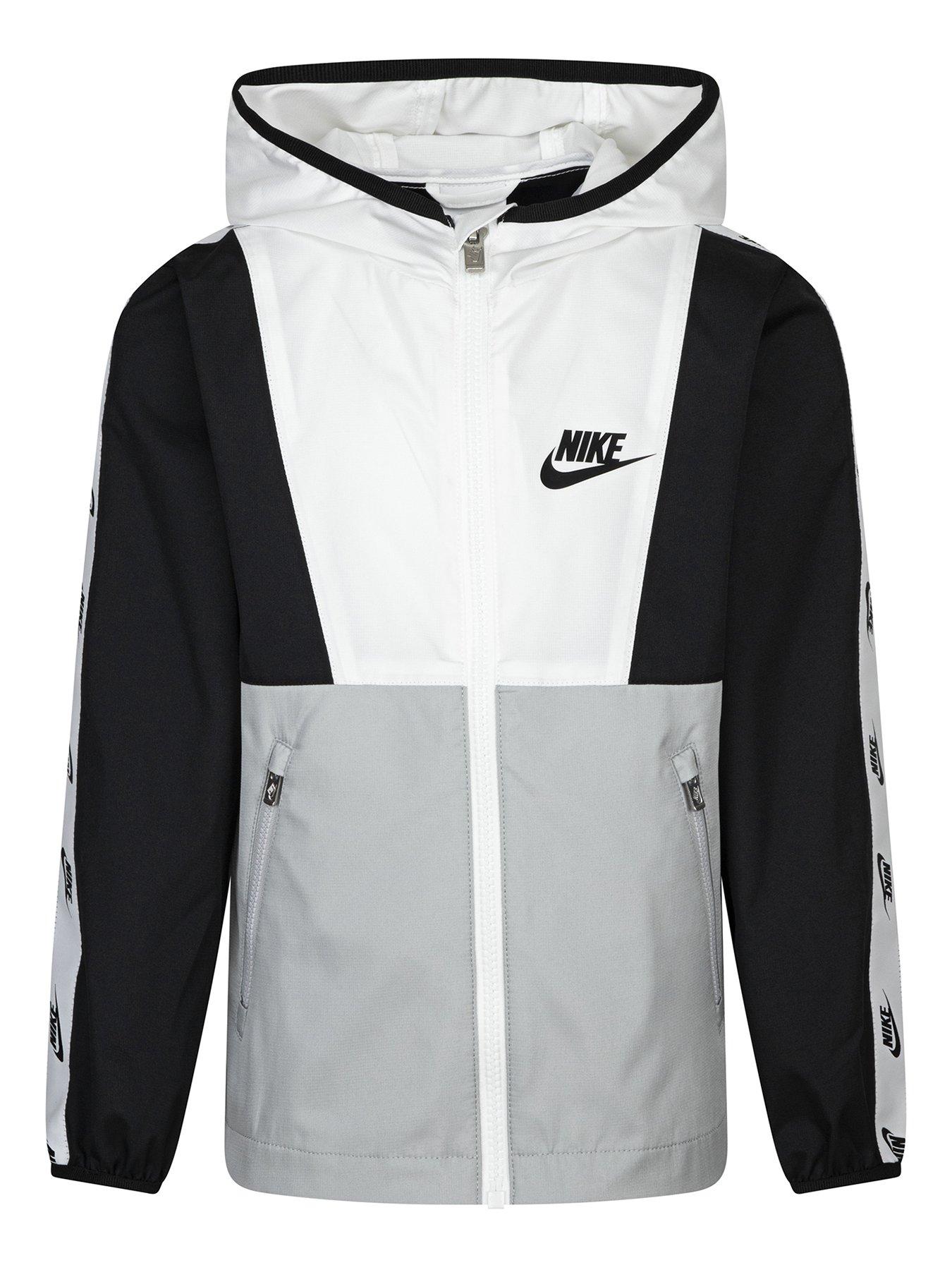 undefined Kids Unisex Windbreaker Jacket - Black
