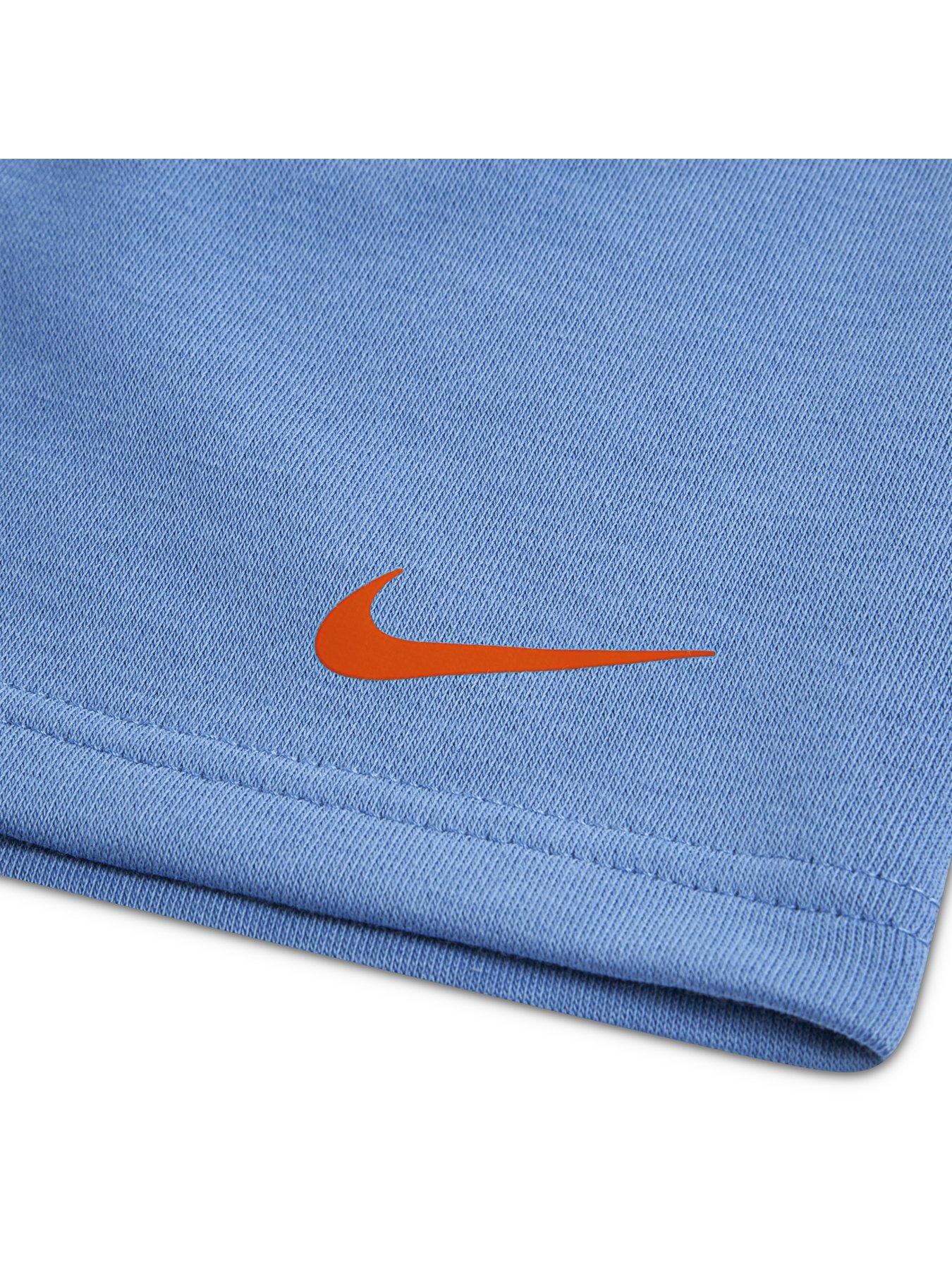 Image 4 of 5 of Nike Kids Boys Just Do It Shorts And T-Shirt Set - Blue