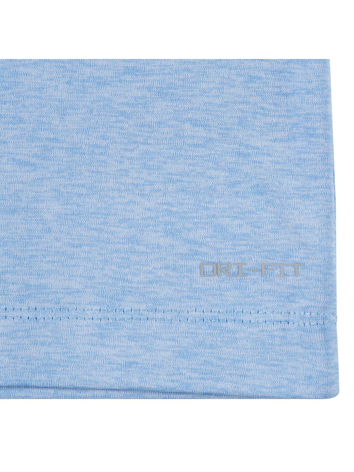 Image 6 of 6 of Nike Kids Boys Dri-Fit Shorts And T-Shirt Set - Blue