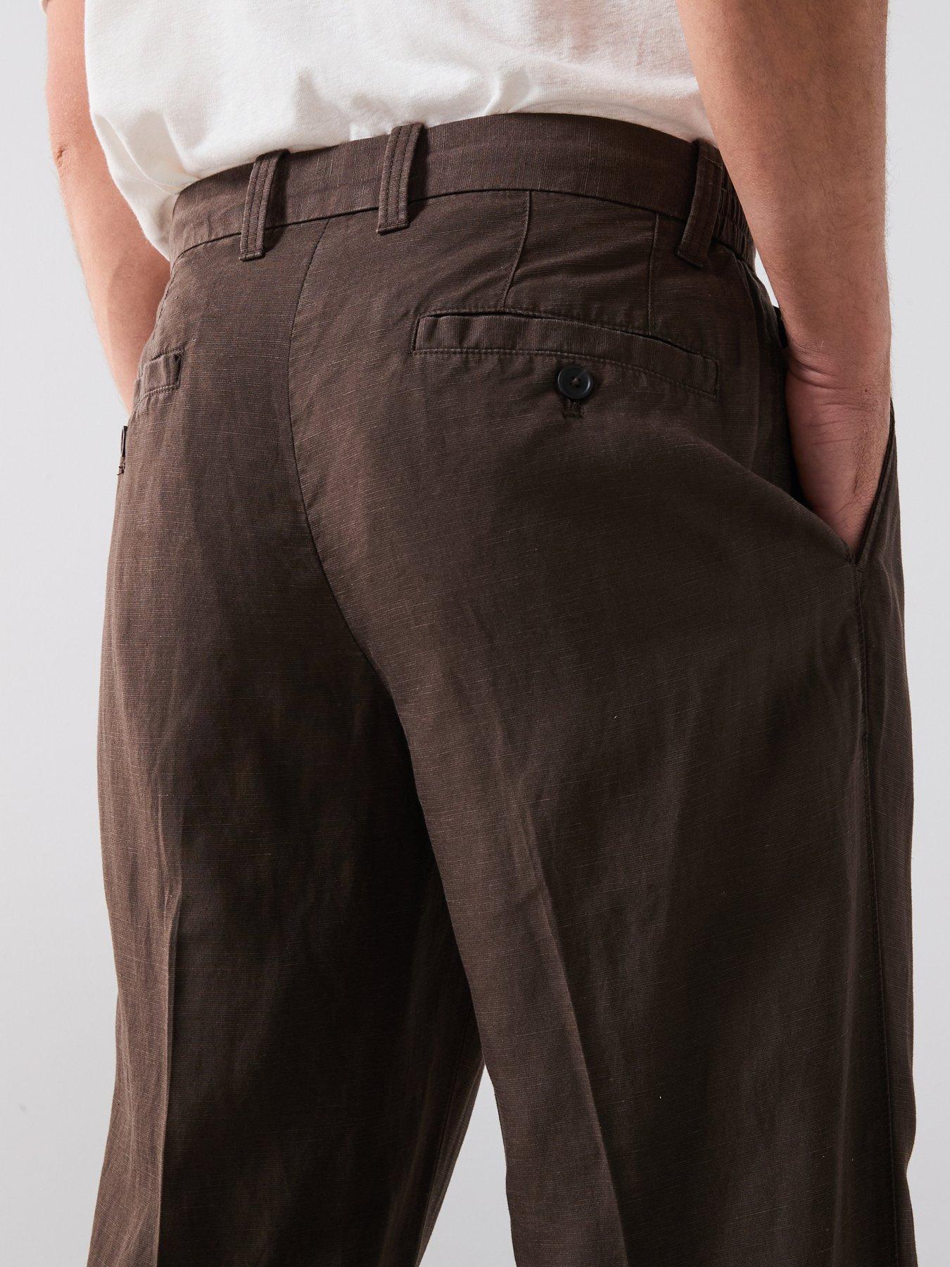  image of mango-delave-smart-tencel-trousers