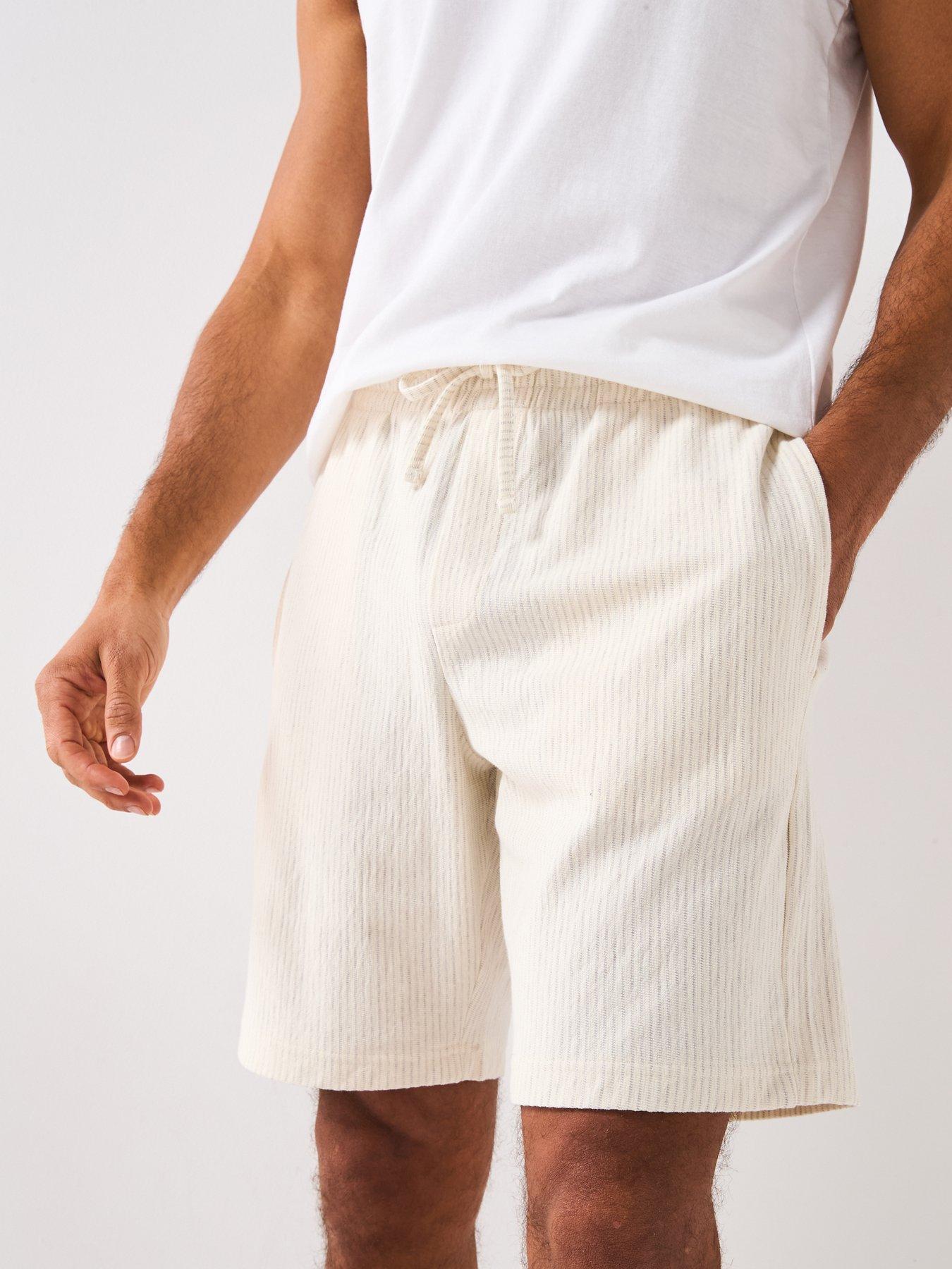 Image 4 of 6 of Mango Moyas Smart Casual Textured Shorts