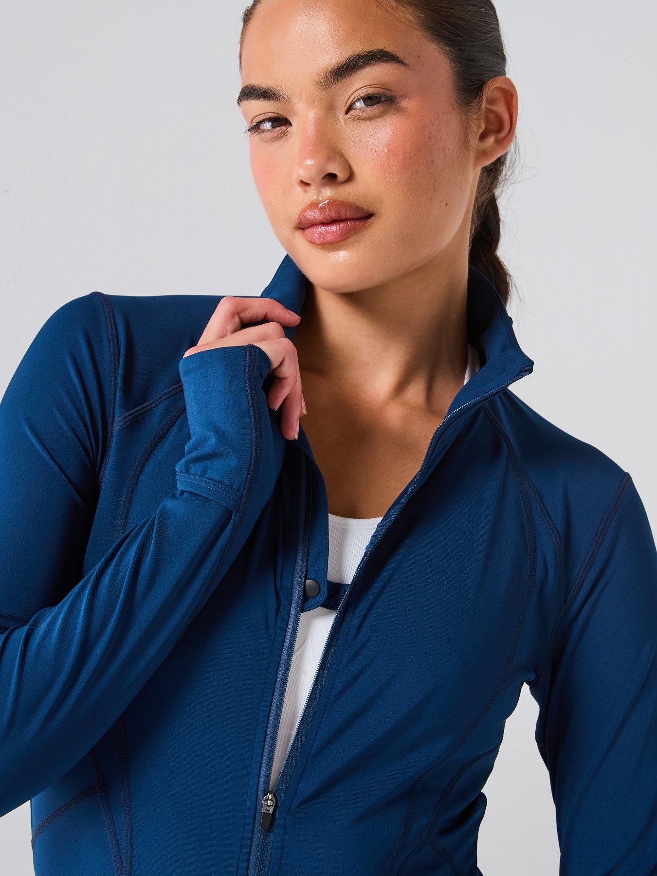 Image 6 of 6 of Ronhill Women's Running Tech Contour Jacket - Navy