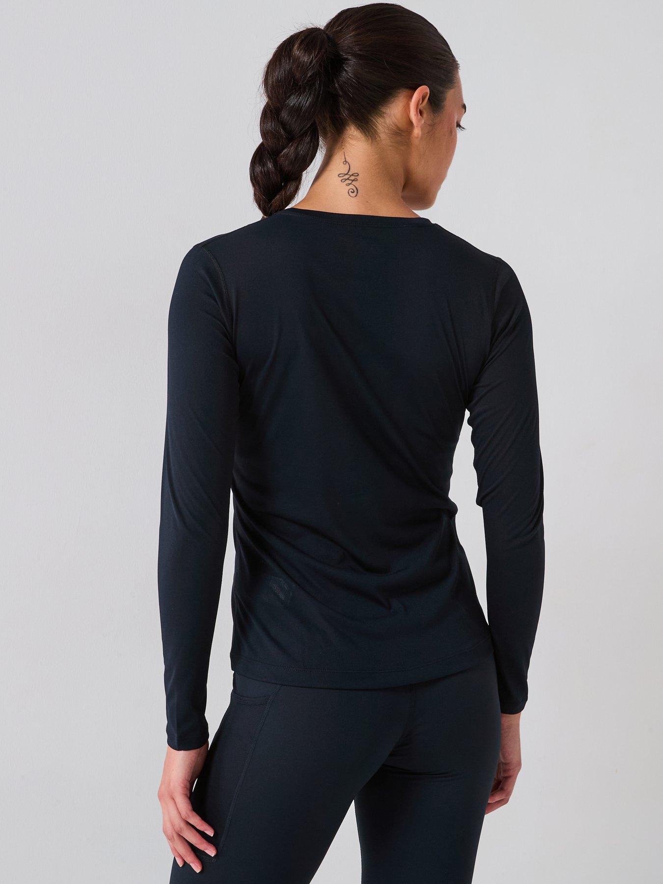 Image 2 of 6 of Ronhill Women's Running Core Long Sleeve Tee - Black