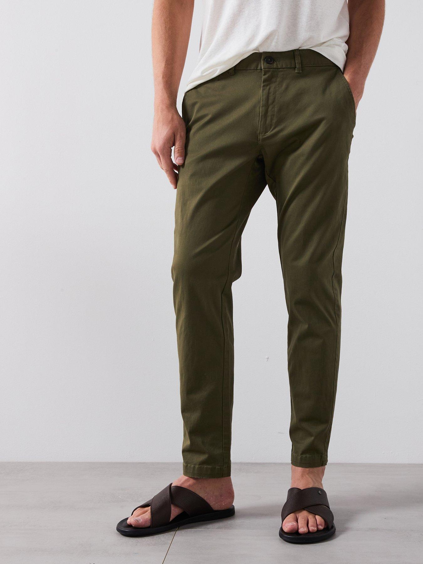 Mango Prato Smart Casual Tapered Fit Chino Trousers