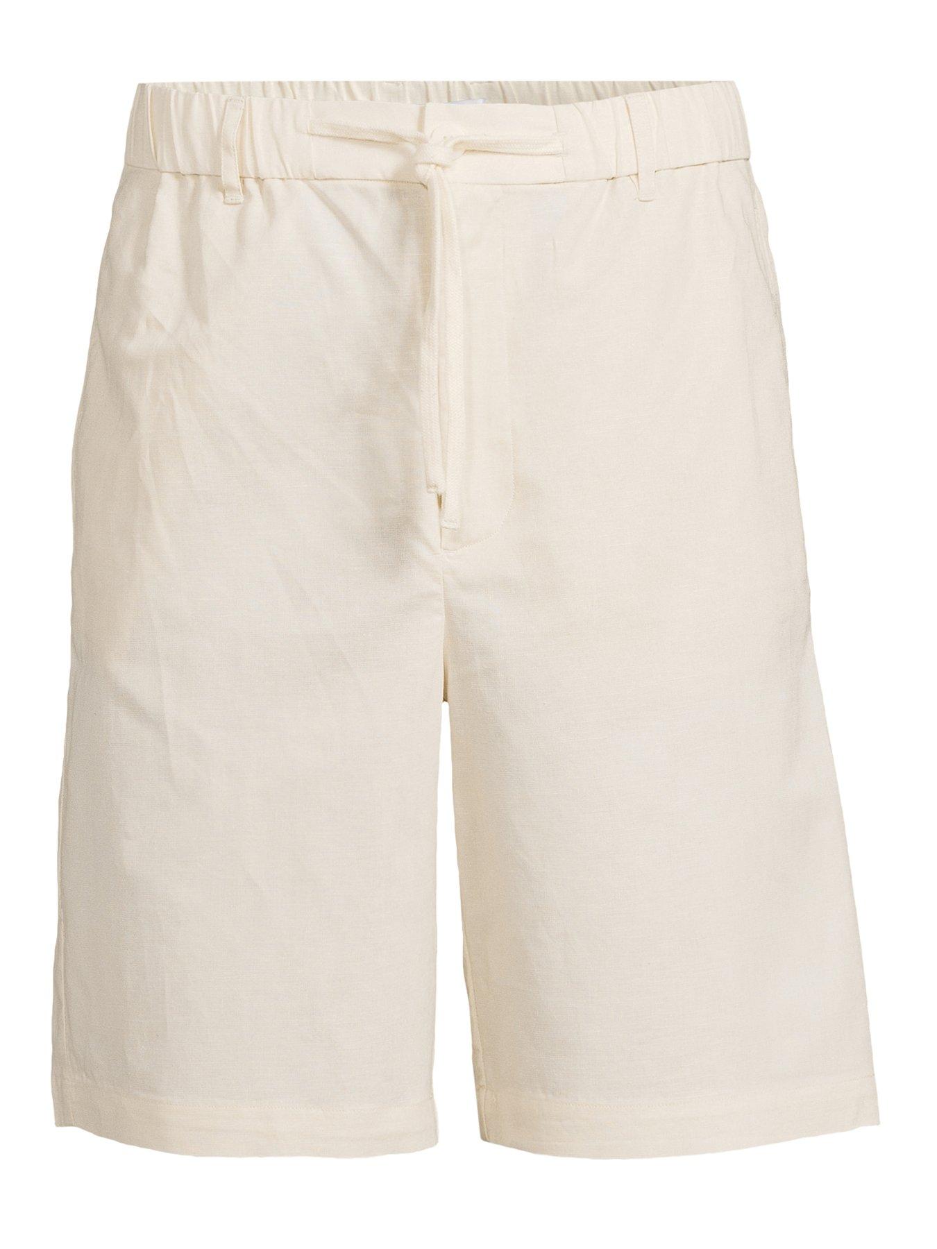  image of mango-cabrera-smart-casual-bermuda-shorts-beige