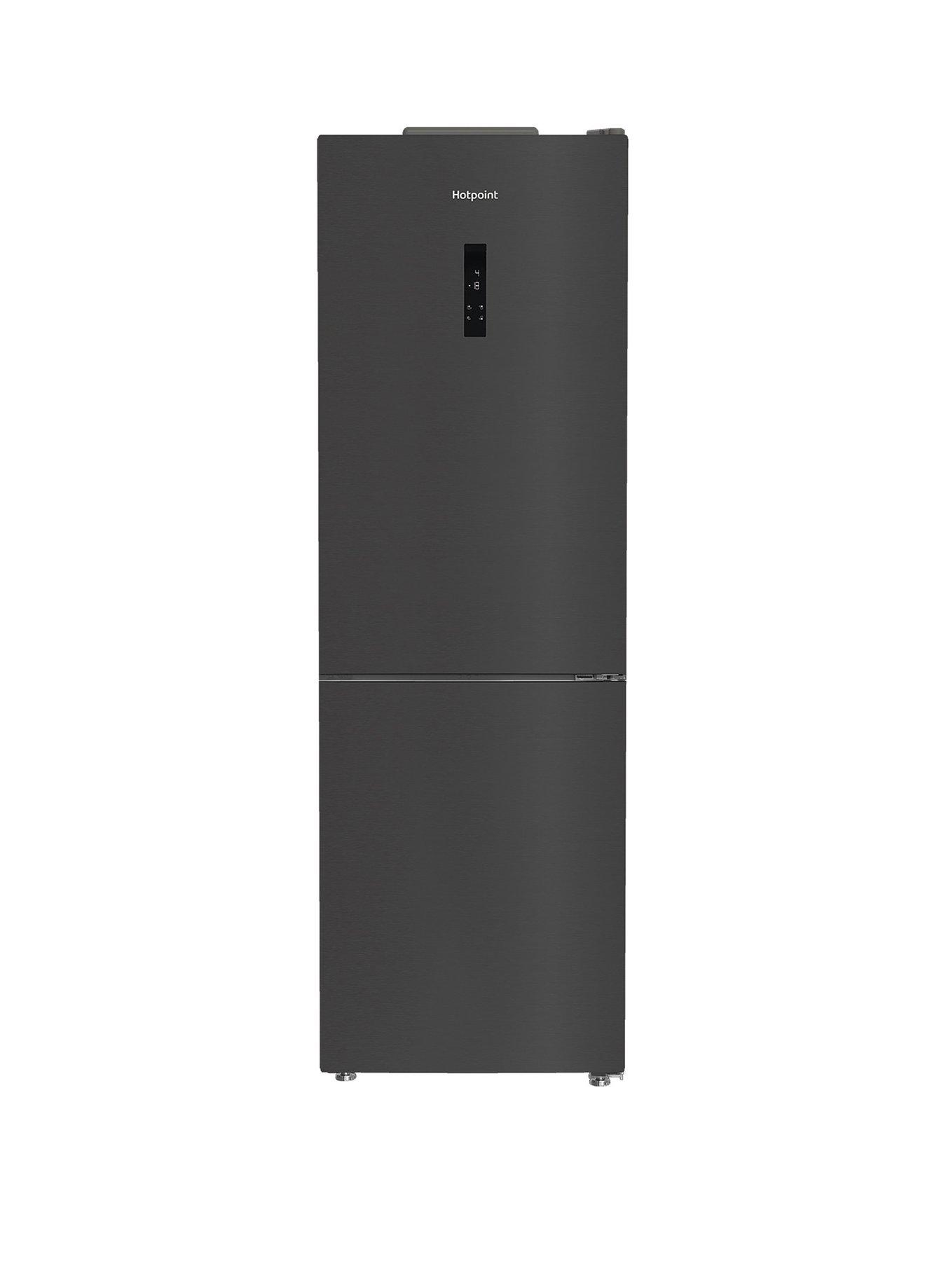 Hotpoint HPK26363XBR5UK - Dual No Frost Fridge Freezer - Black