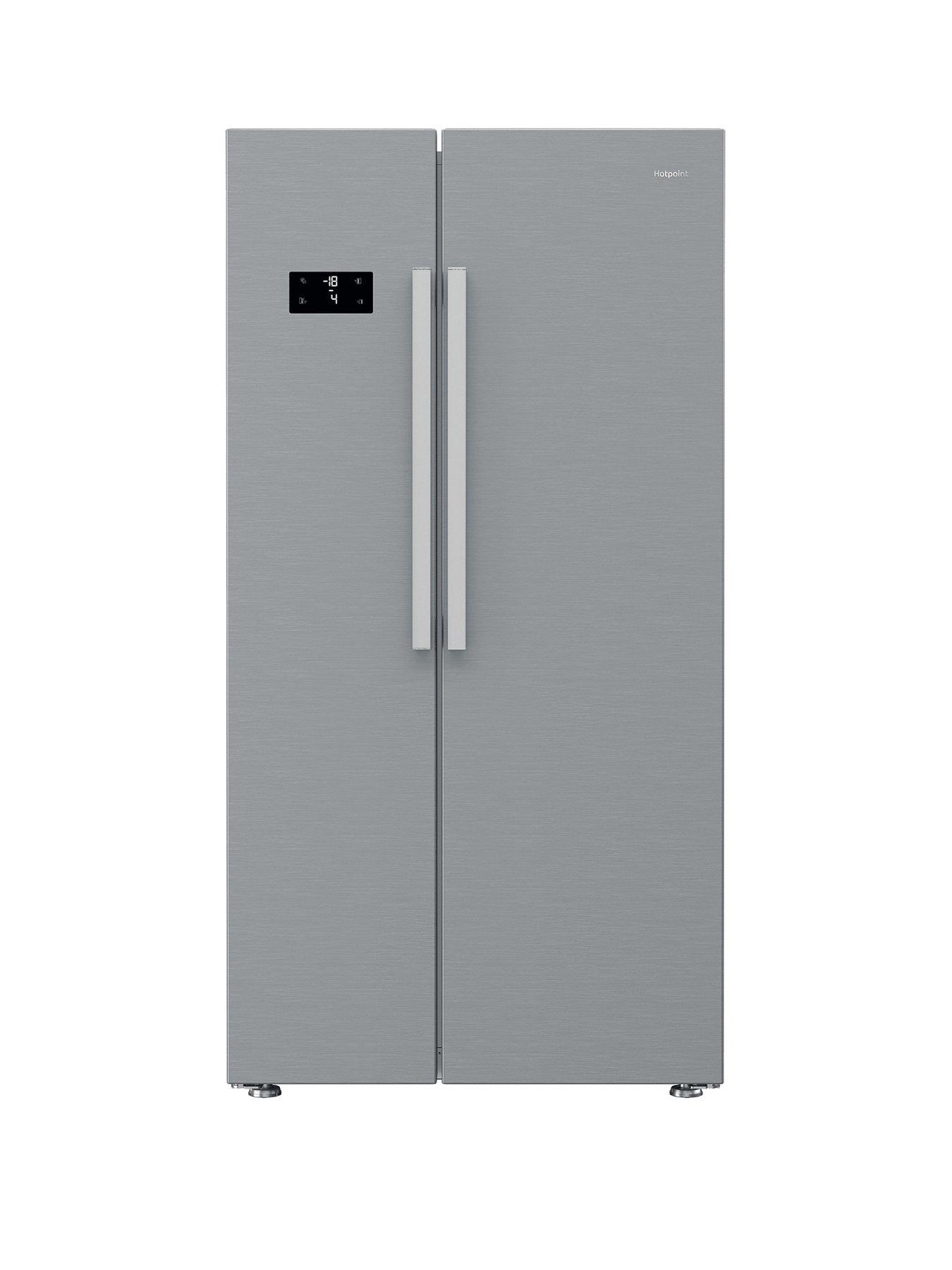 undefined Hotpoint - HPG26592XP4UKWR - Dual No Frost Side-by-side Fridge Freezer - Silver