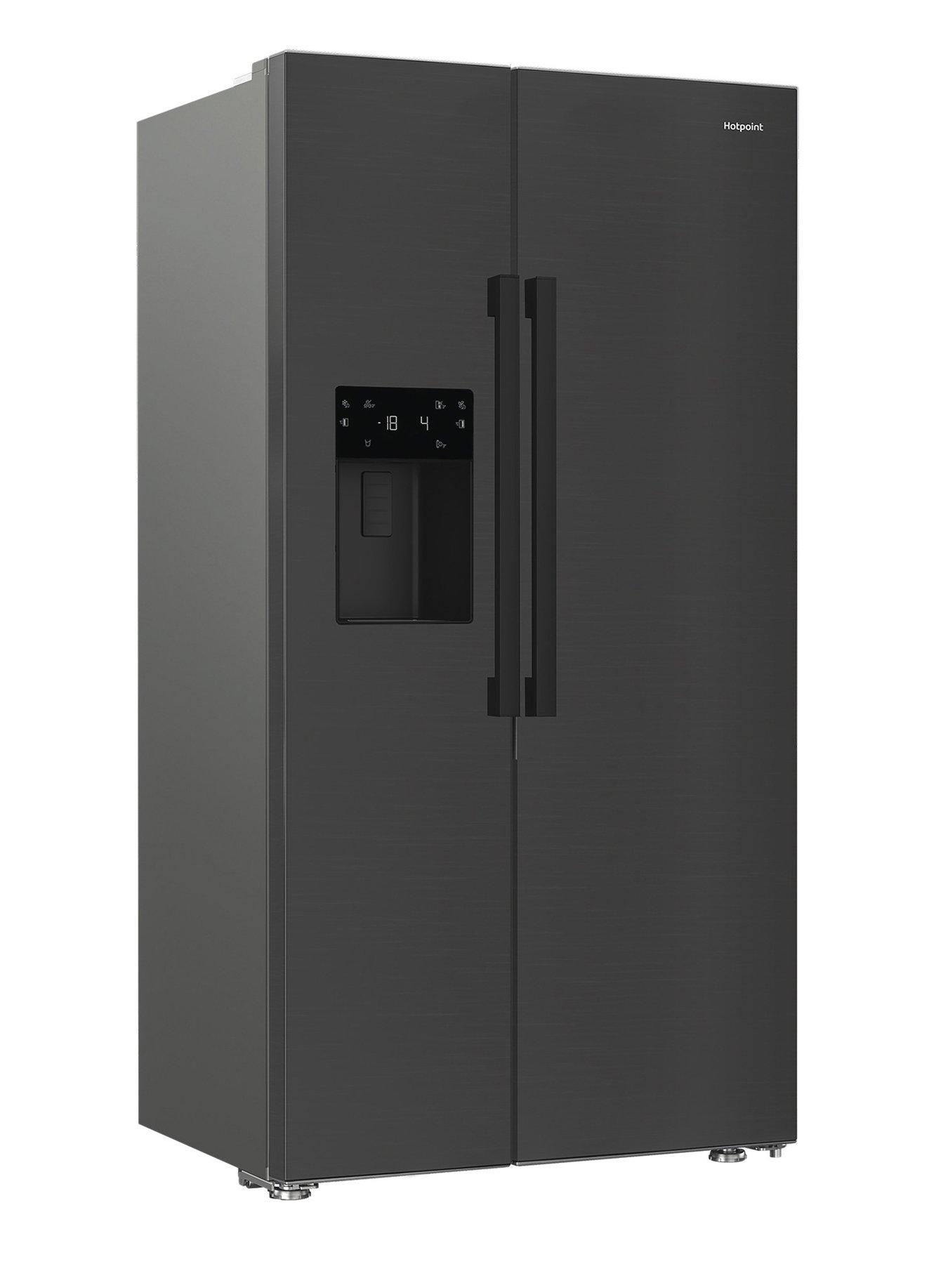 Image 3 of 7 of Hotpoint HPG26574WXBR5UK&nbsp;Dual No Frost Side-by-side Fridge Freezer - Dark Silver