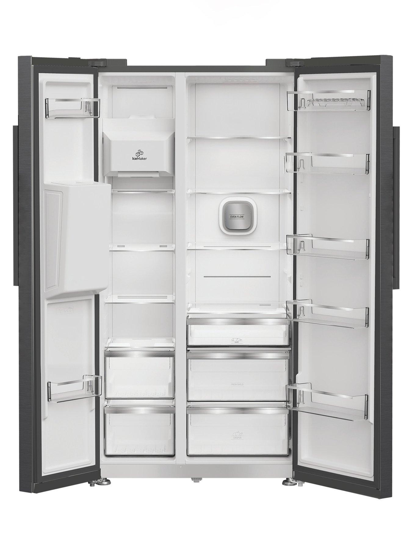 Image 4 of 7 of Hotpoint HPG26574WXBR5UK&nbsp;Dual No Frost Side-by-side Fridge Freezer - Dark Silver