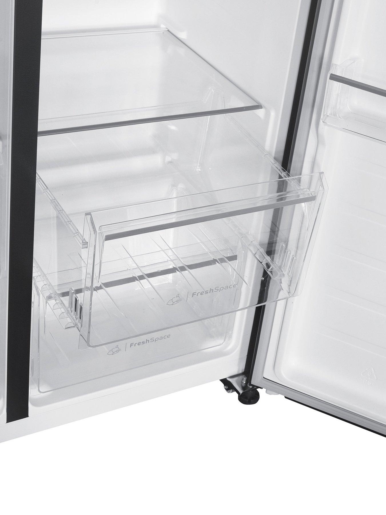  image of indesit-ingf6441xp4uk-american-side-by-side-442lnbsptotal-no-frost-fridge-freezer-silver