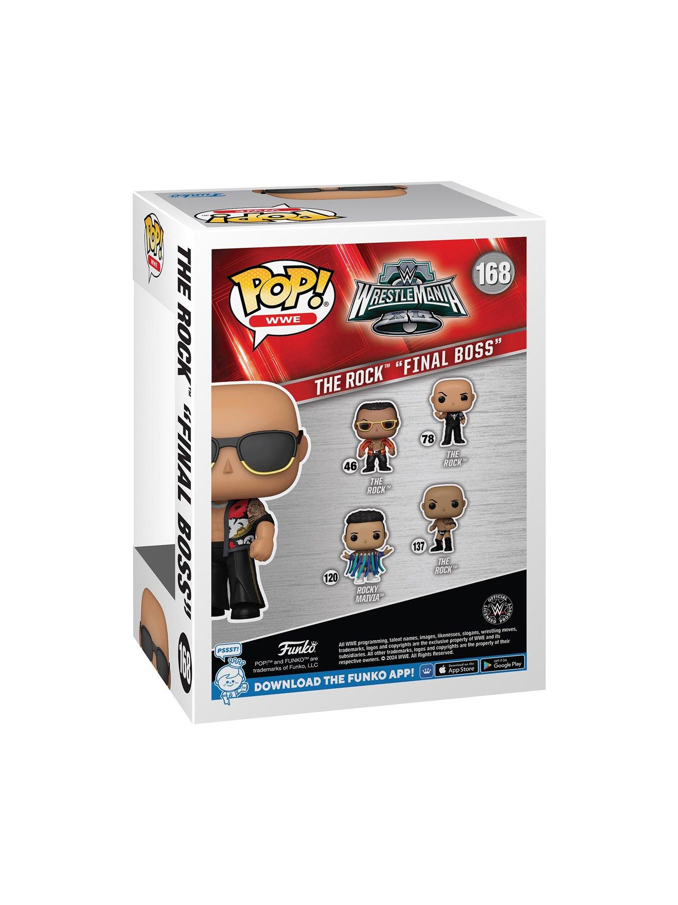 Image 2 of 3 of Pop! WWE: The Rock&nbsp;- Final Boss #168