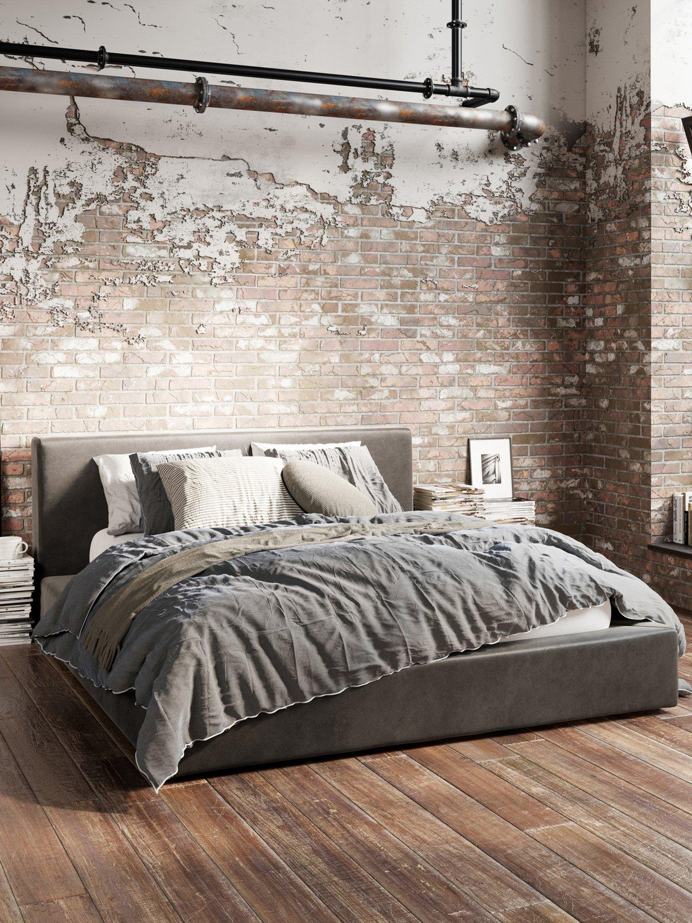 front image of oti-soho-dapple-grey-bed