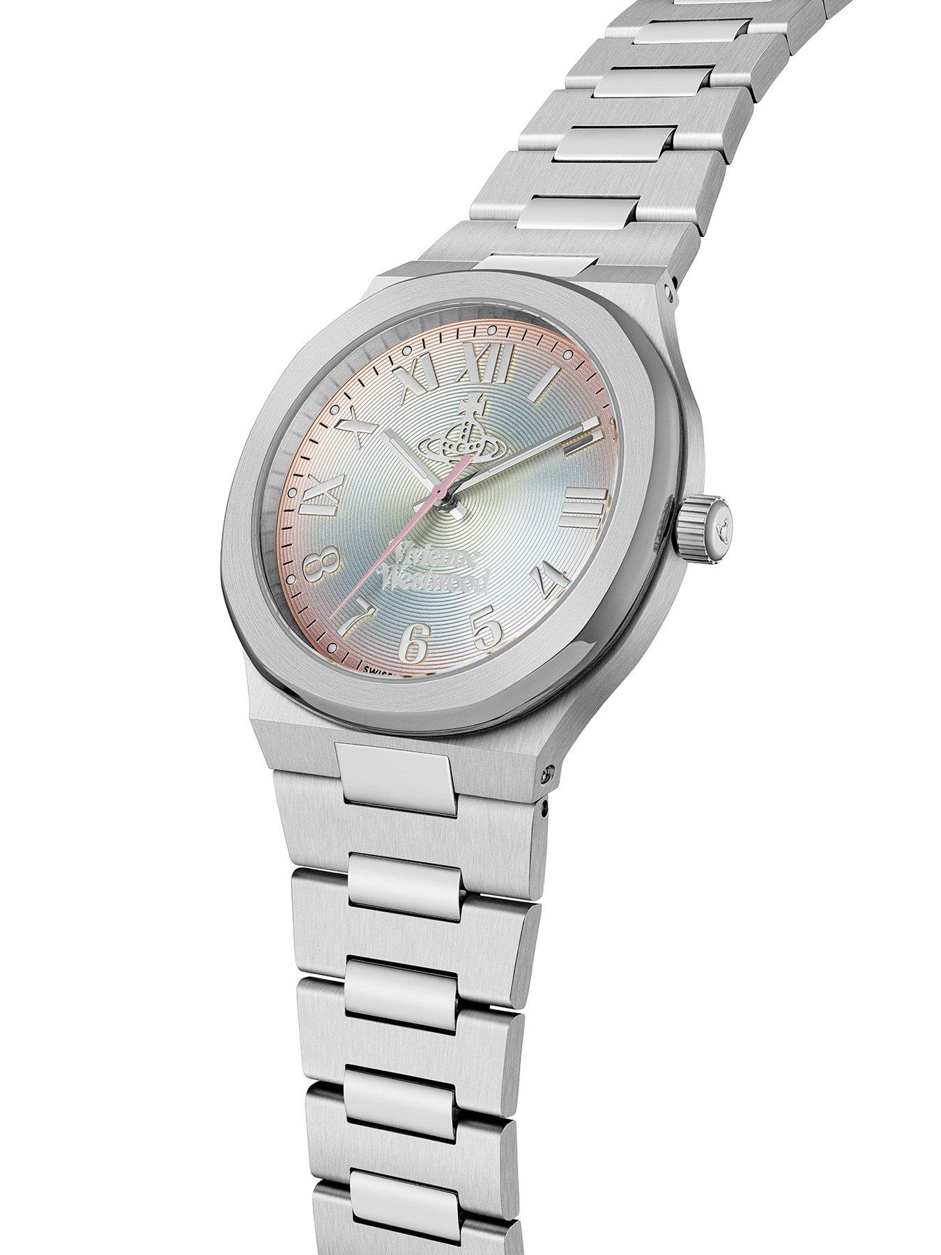 Image 3 of 7 of Vivienne Westwood Merton Quartz with Multi Coloured Dial and Stainless Steel Bracelet