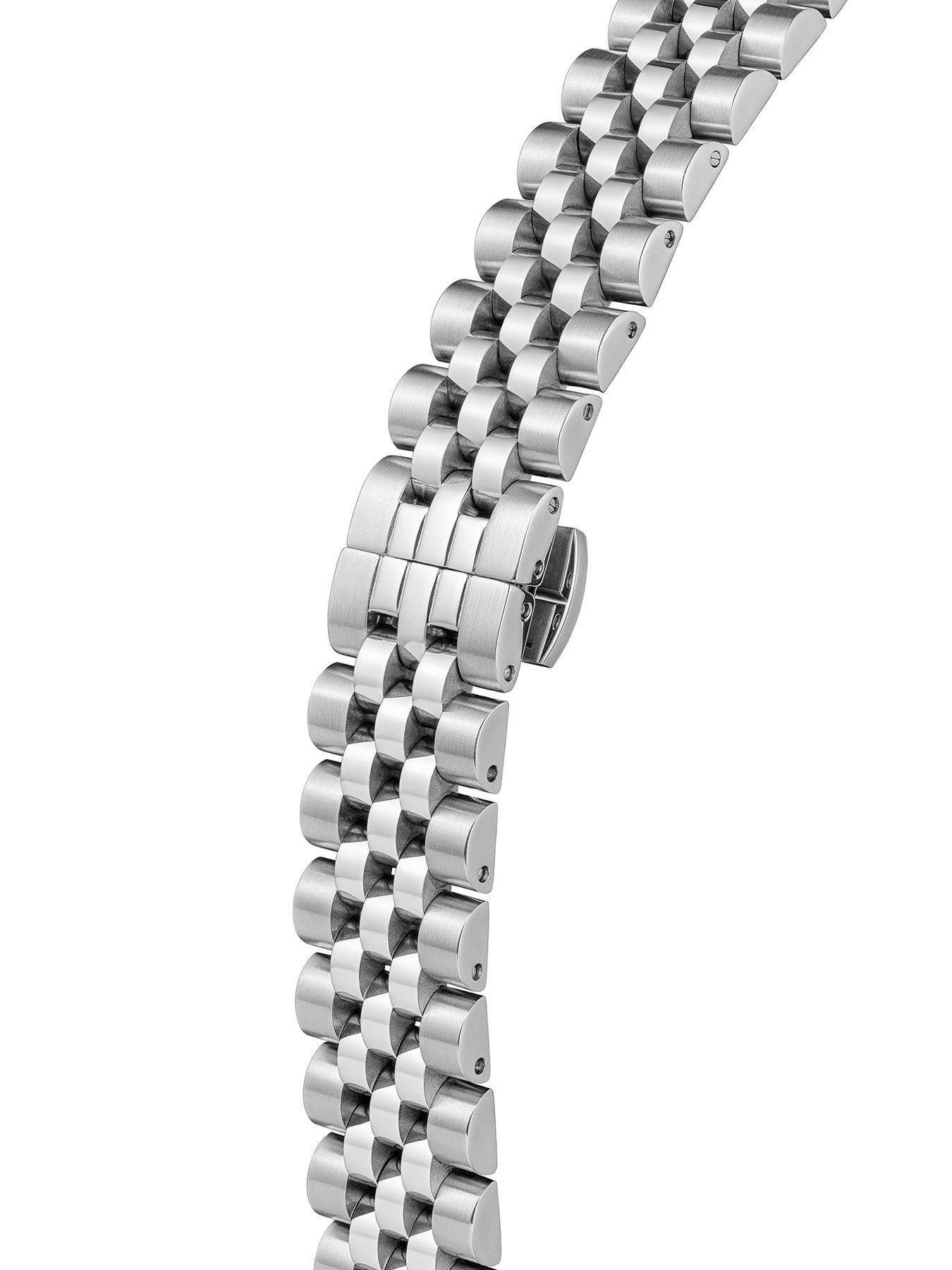 Image 6 of 7 of Vivienne Westwood Little Wallace Ladies Quartz Watch Pale Blue Dial Stainless Steel Case and Bracelet