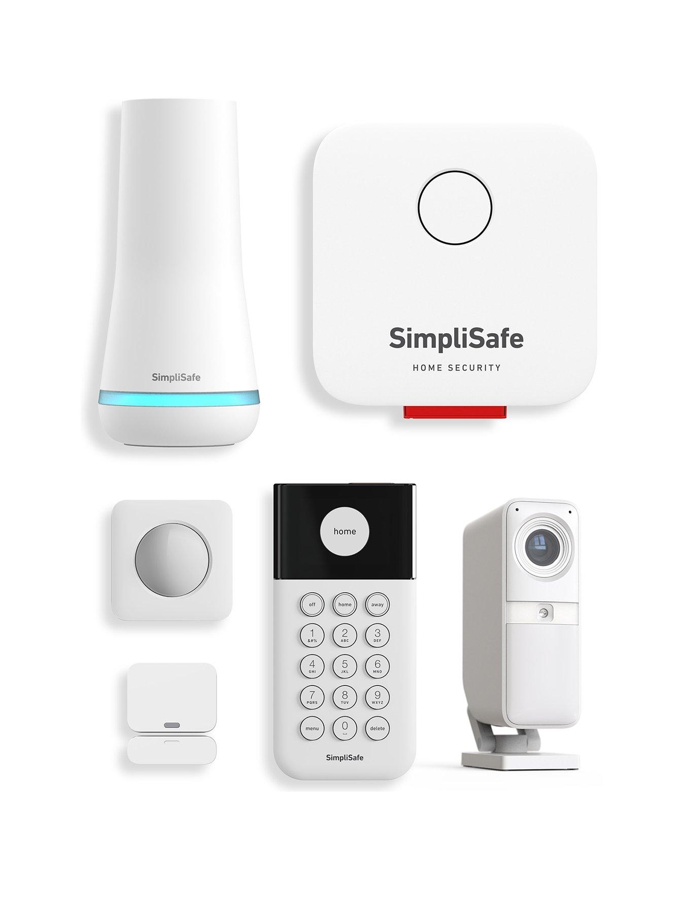 SimpliSafe 6-Piece Smart Wireless Home Security Camera  &  Alarm System