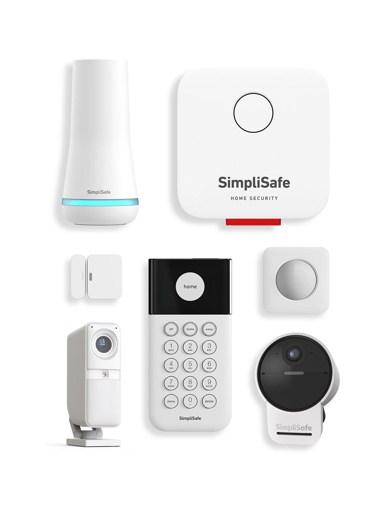 undefined 7-Piece Smart Wireless Home Security Camera  &  Alarm System