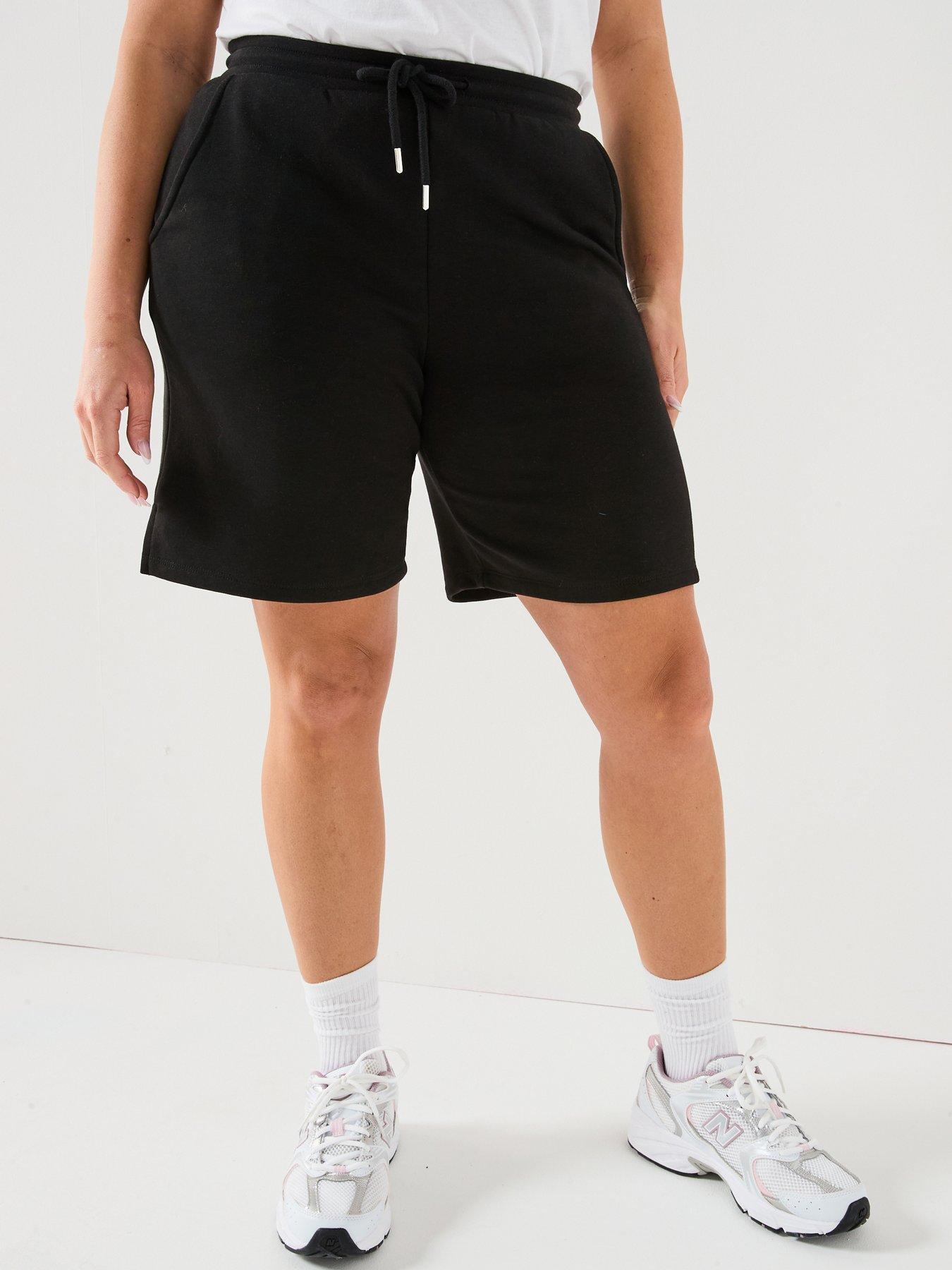 undefined Longline Jogger Shorts - Black