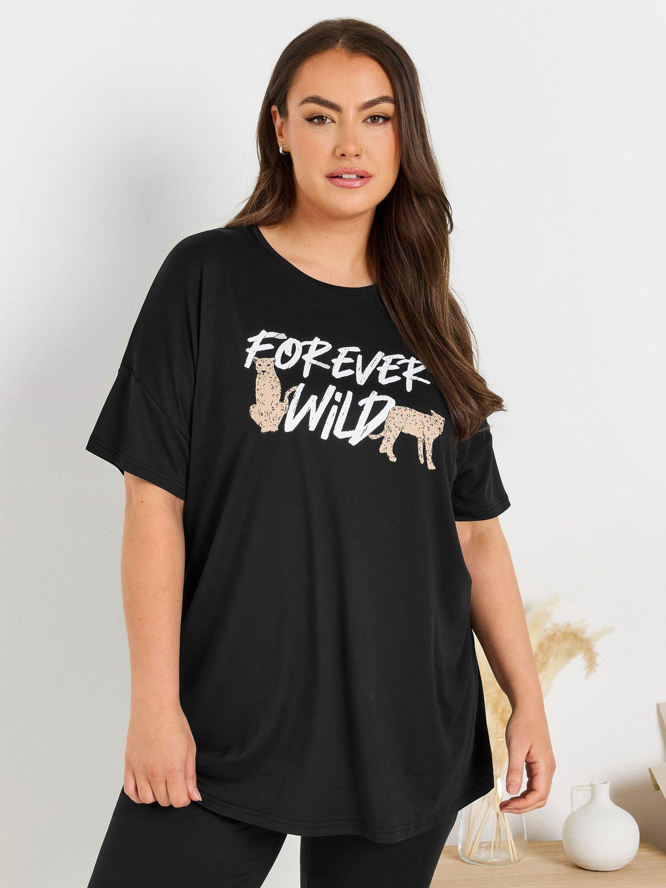 yours-curve-forever-wild-sleep-tee