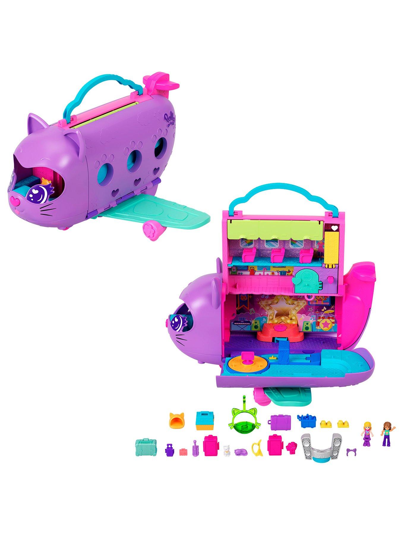  image of polly-pocket-dolls-and-playset--nbspkitty-airways