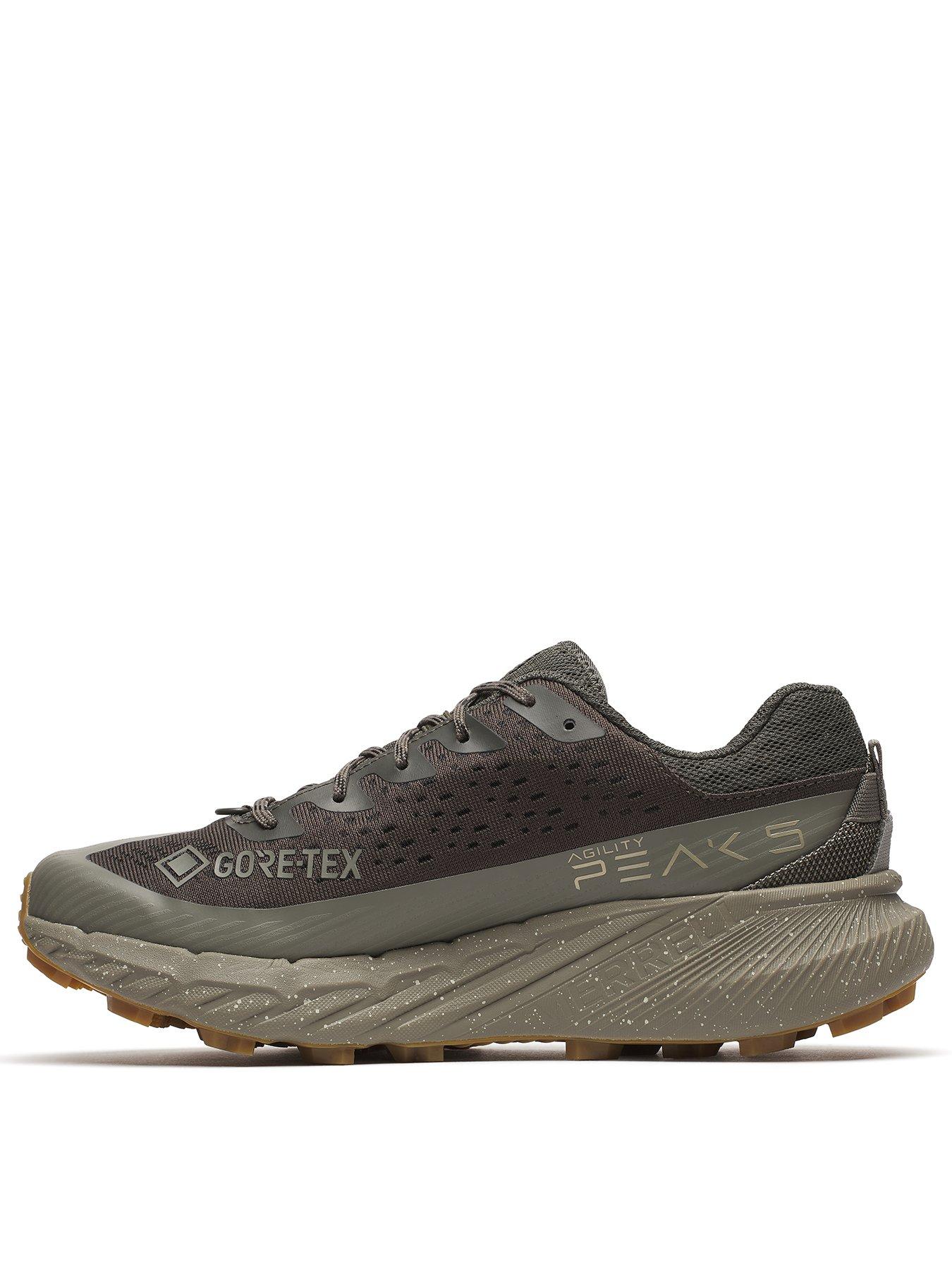 Image 3 of 4 of Merrell Mens Trail Running Agility Peak 5 Goretex Shoes - Green