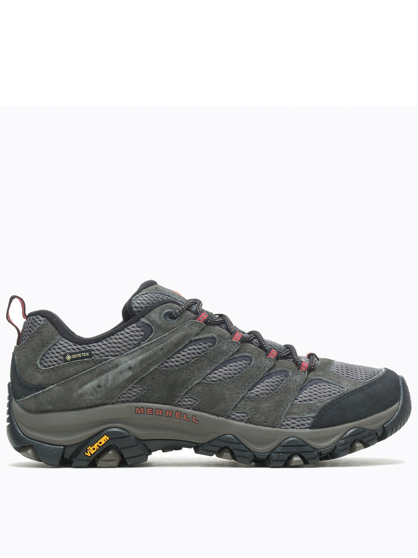 undefined Mens Moab 3 Goretex Hiking Shoes - Grey