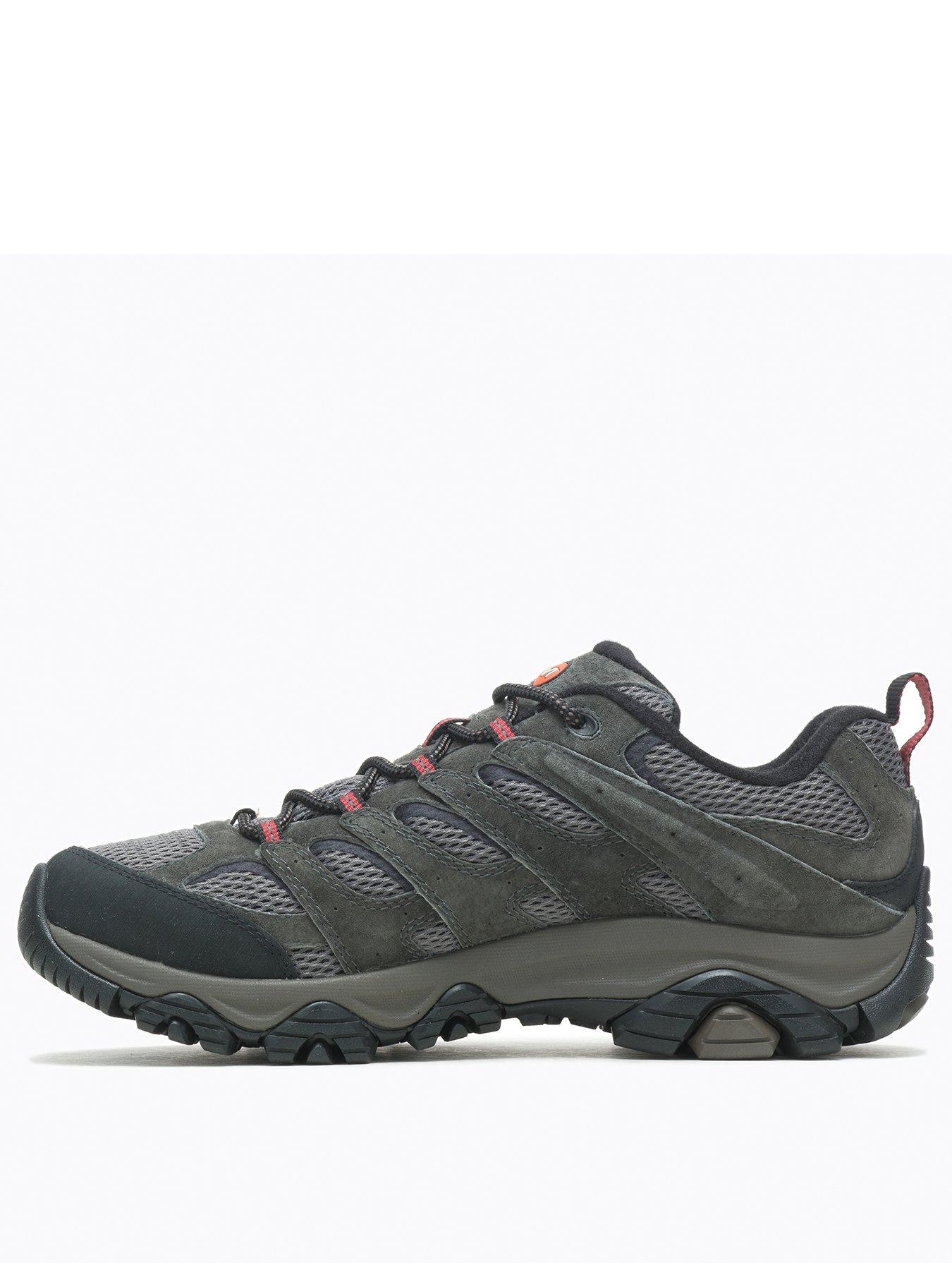 Image 2 of 4 of Merrell Mens Moab 3 Goretex Hiking Shoes - Grey