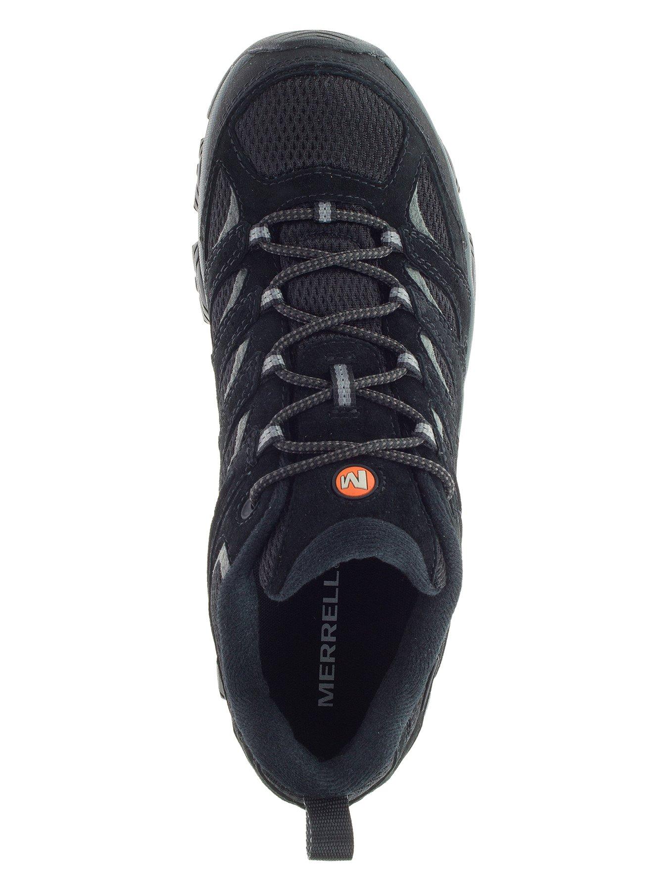  image of merrell-mens-moab-3-gore-texnbsphiking-shoes-black