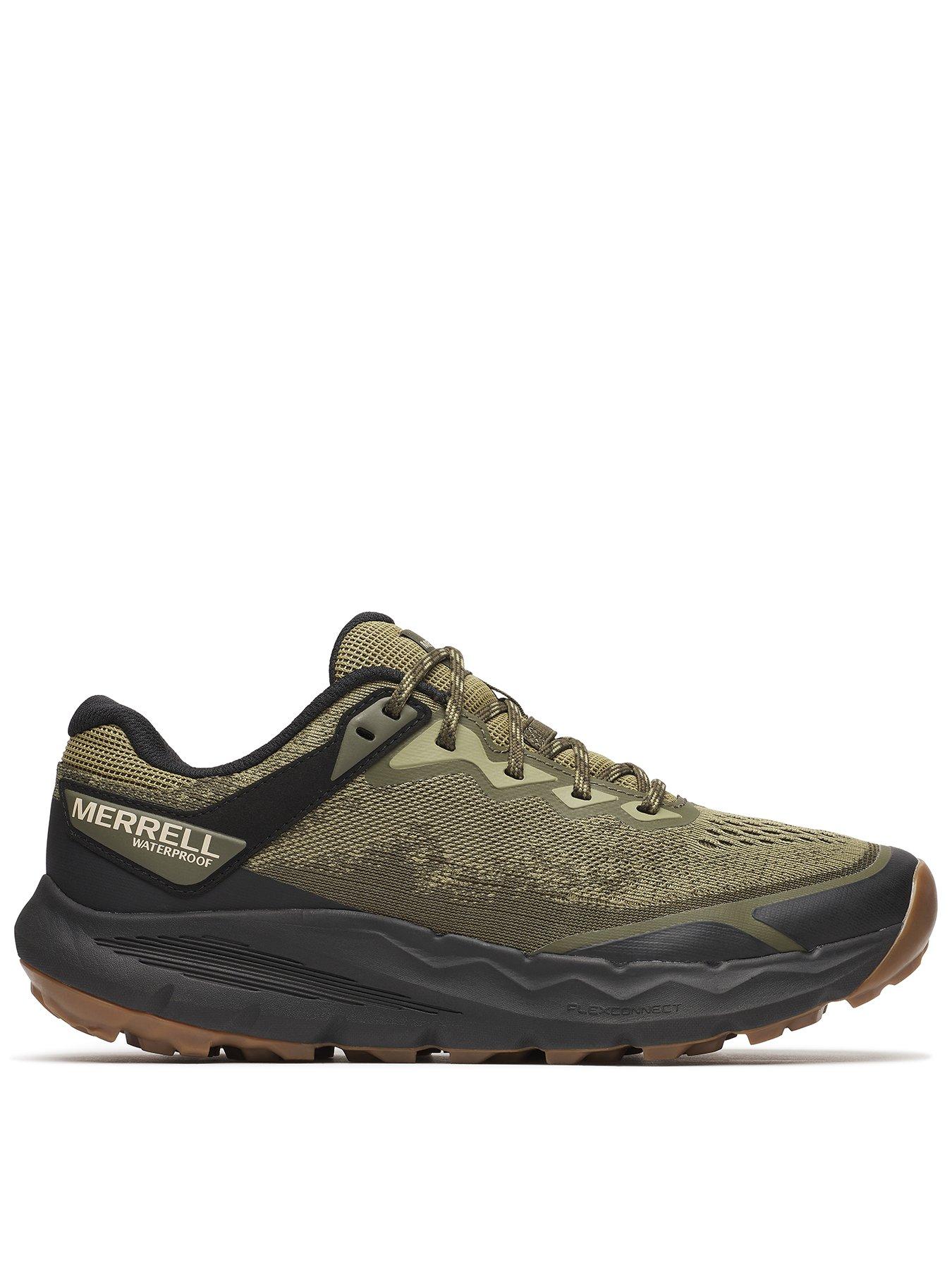 undefined Mens Trail Running Nova 4 Waterproof Shoes - Green