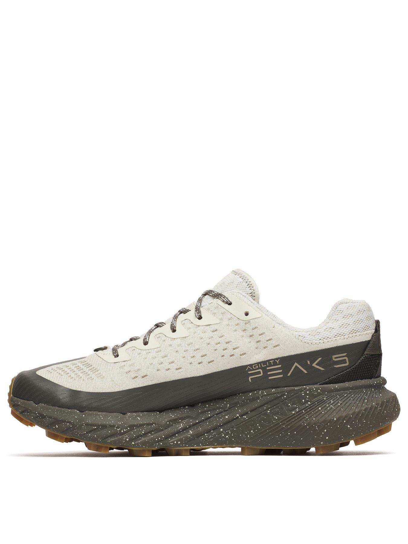 Image 3 of 5 of Merrell Mens Trail Running Agility Peak 5 Shoes - Cream