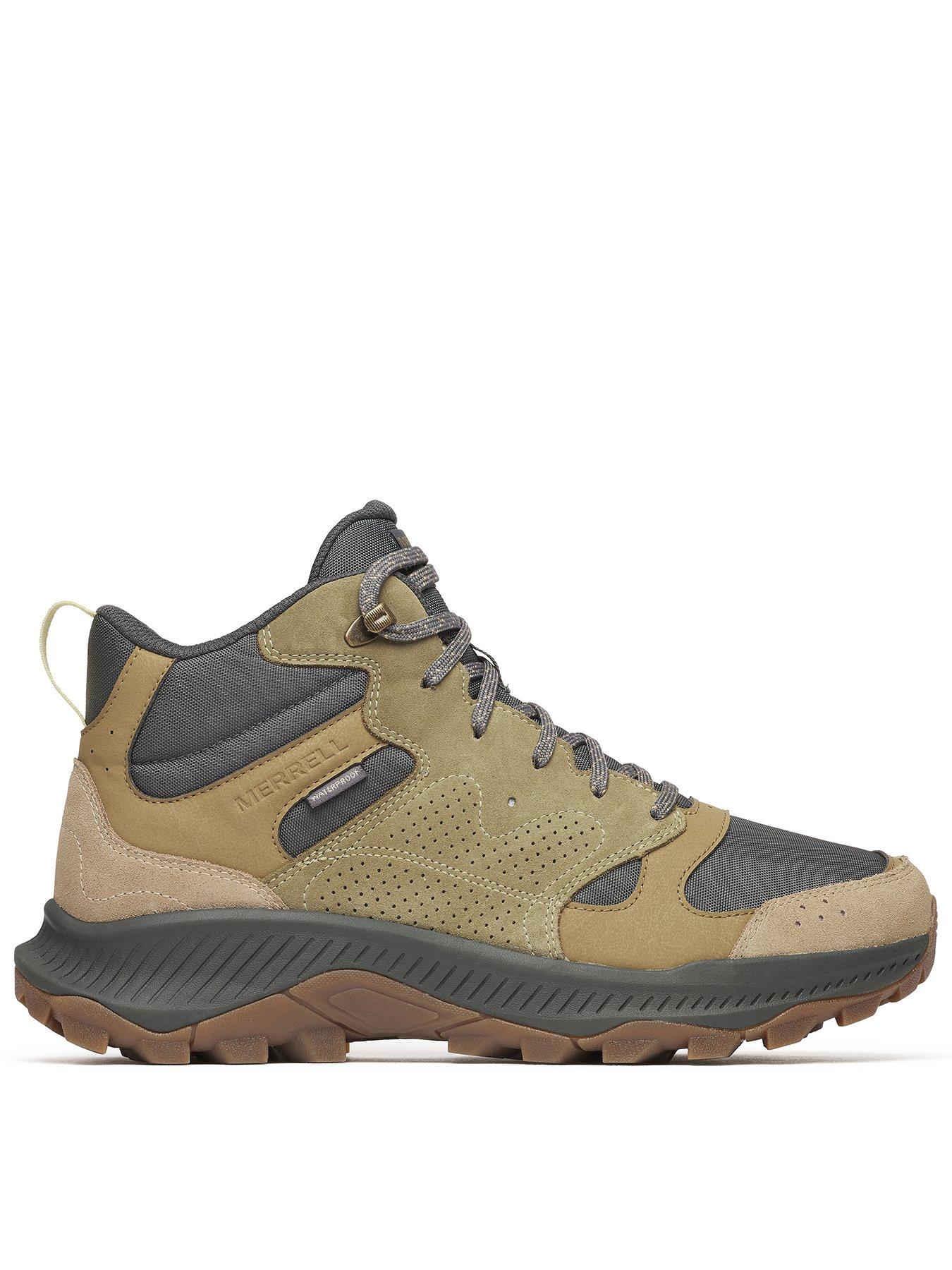 undefined Mens Tempo Sol Mid Waterproof Hiking Boots - Green