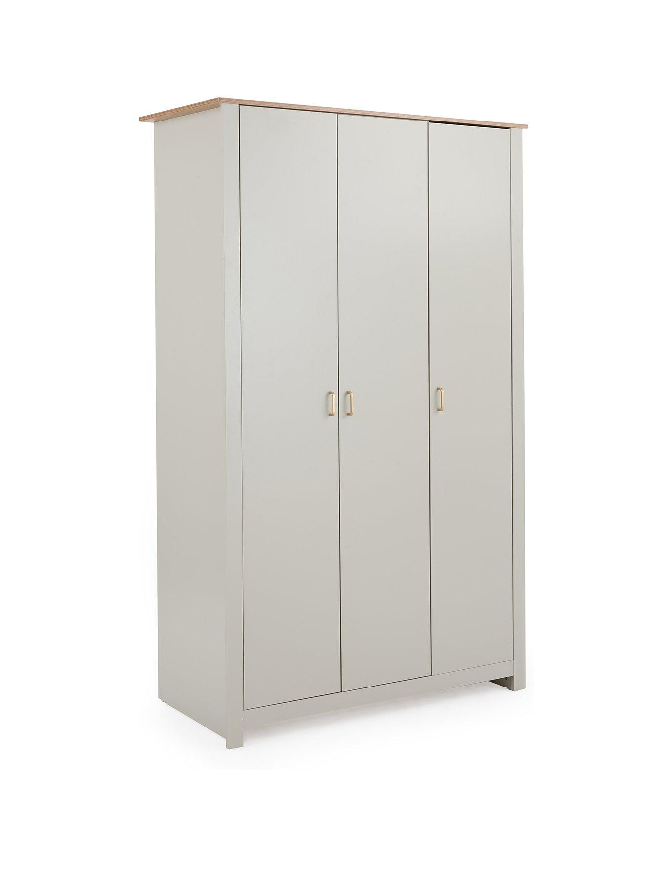 Image 3 of 7 of Very Home Daisy 3 Piece Kids Bedroom Furniture Package - 3&nbsp;Door Wardrobe, 4 Drawer Chest and 2 Drawer Bedside Chest - FSC&reg; Certified