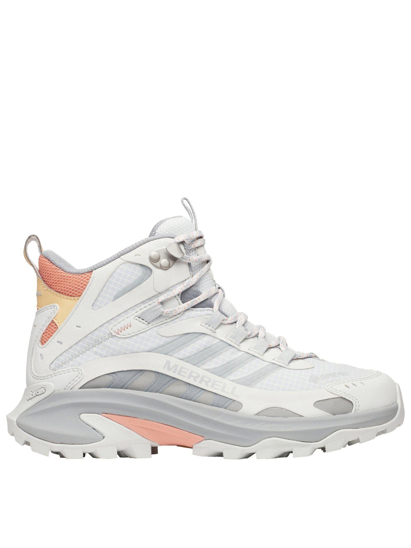 Image 1 of 4 of Merrell Womens Moab Speed 2 Mid Goretex Hiking Boots - Grey