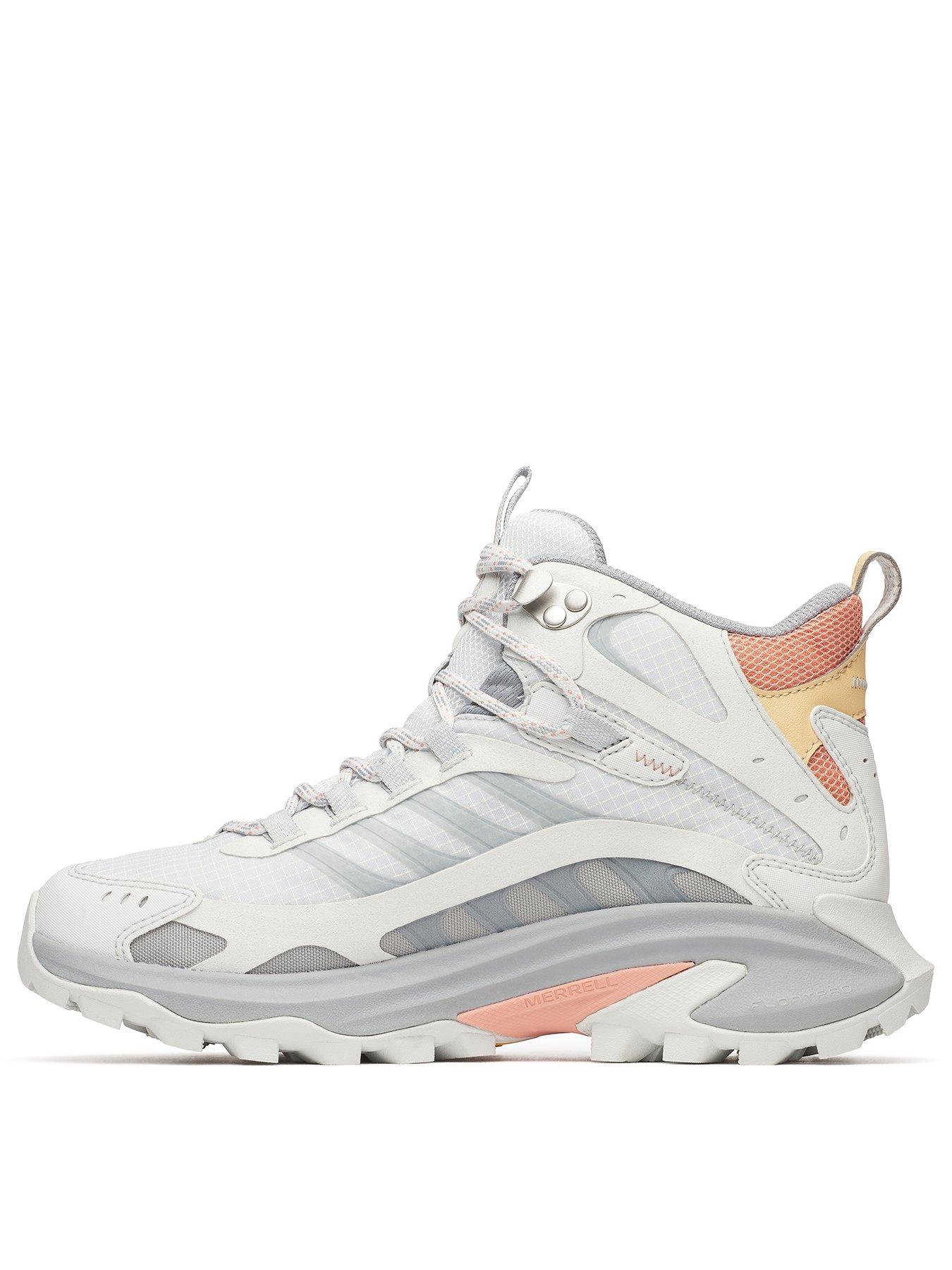 Image 2 of 4 of Merrell Womens Moab Speed 2 Mid Goretex Hiking Boots - Grey