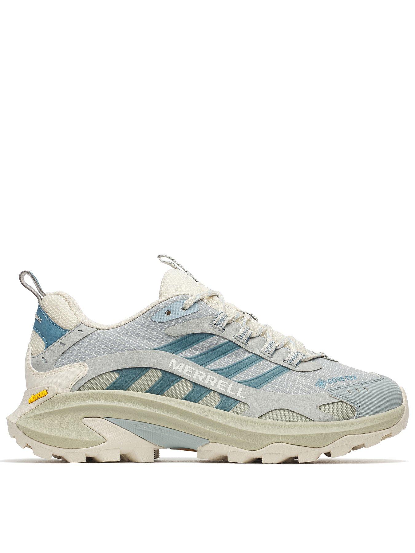 undefined Womens Moab Speed 2 Goretex Hiking Shoes - Grey